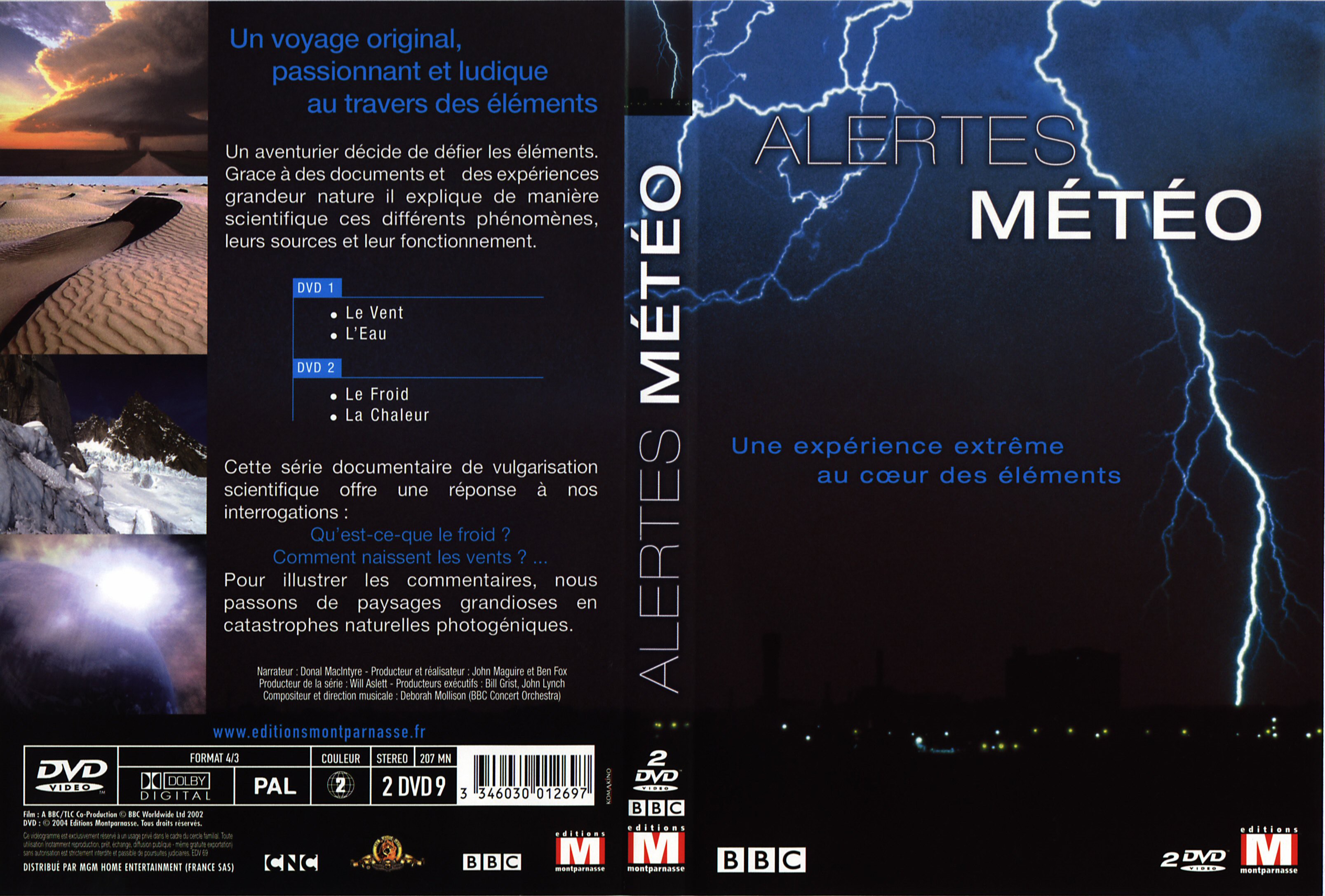 Jaquette DVD Alertes mto