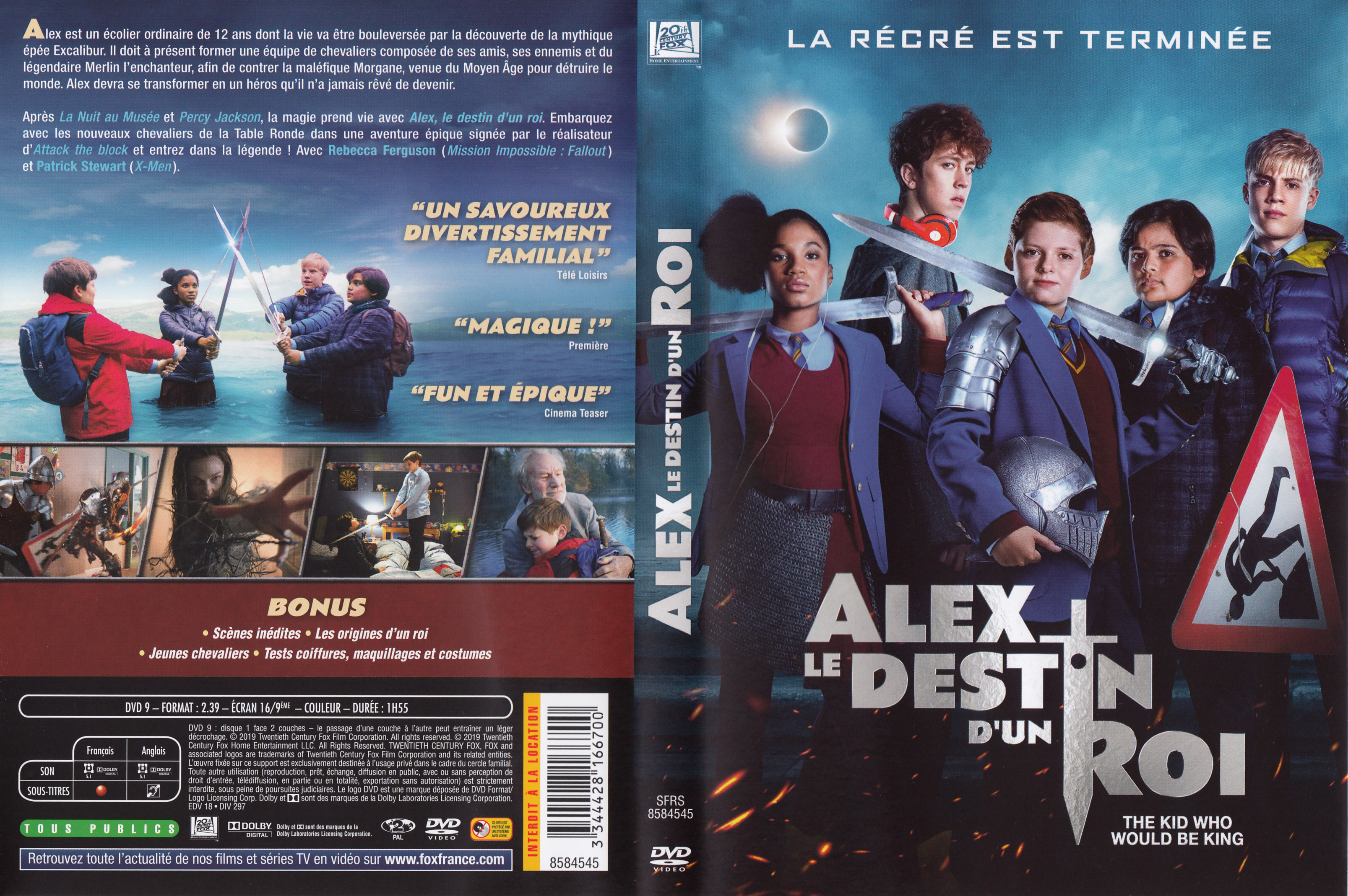 Jaquette DVD Alex le destin d