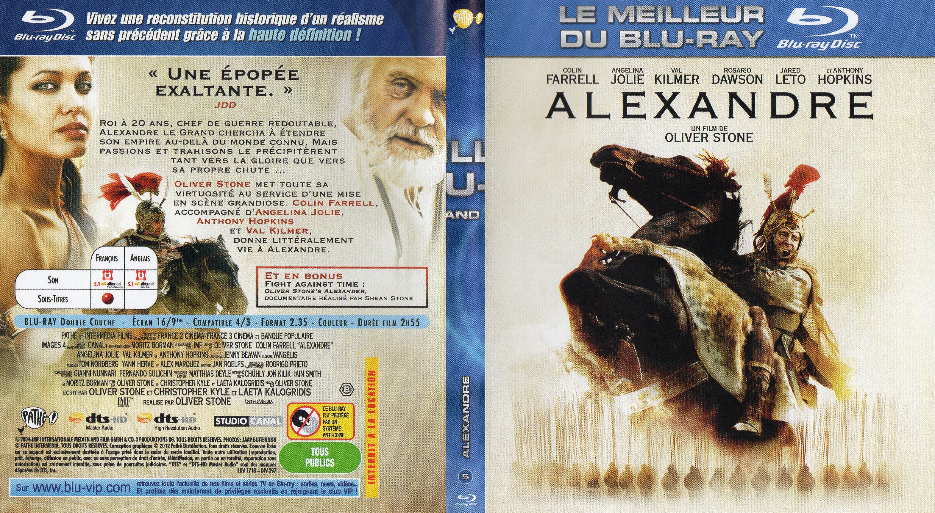 Jaquette DVD Alexandre (BLU-RAY)