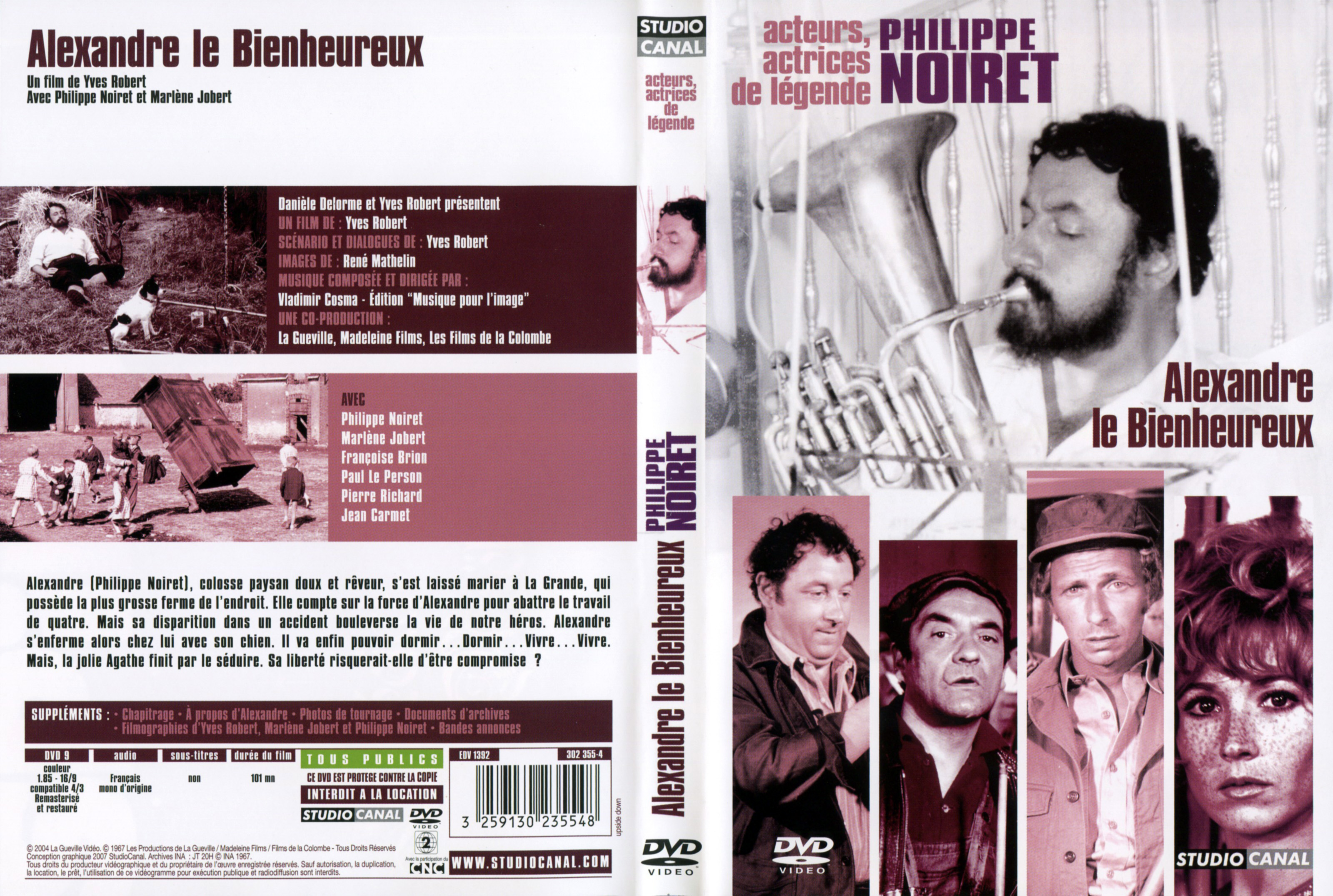 Jaquette DVD Alexandre le Bienheureux v2