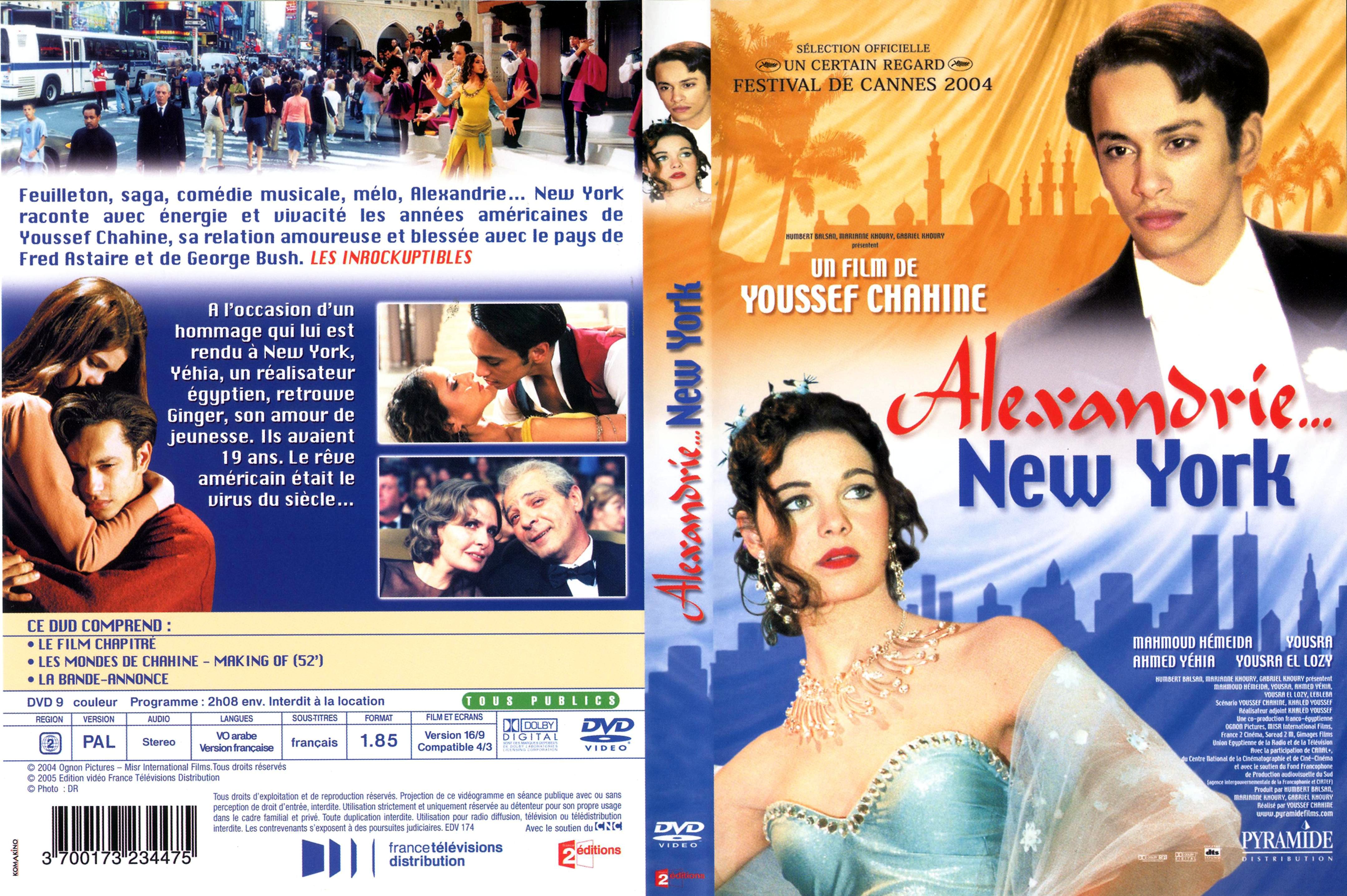 Jaquette DVD Alexandrie New York