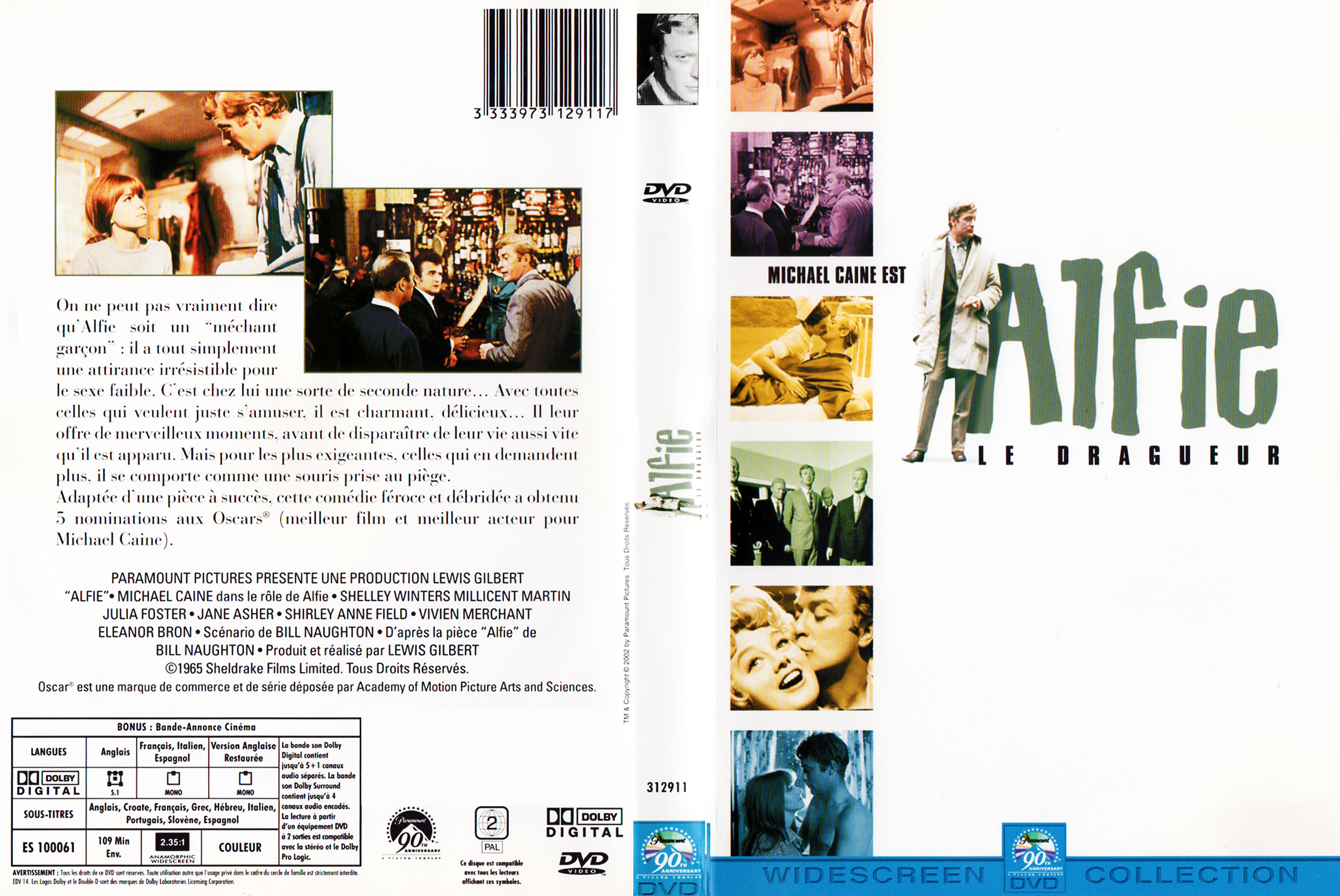 Jaquette DVD Alfie