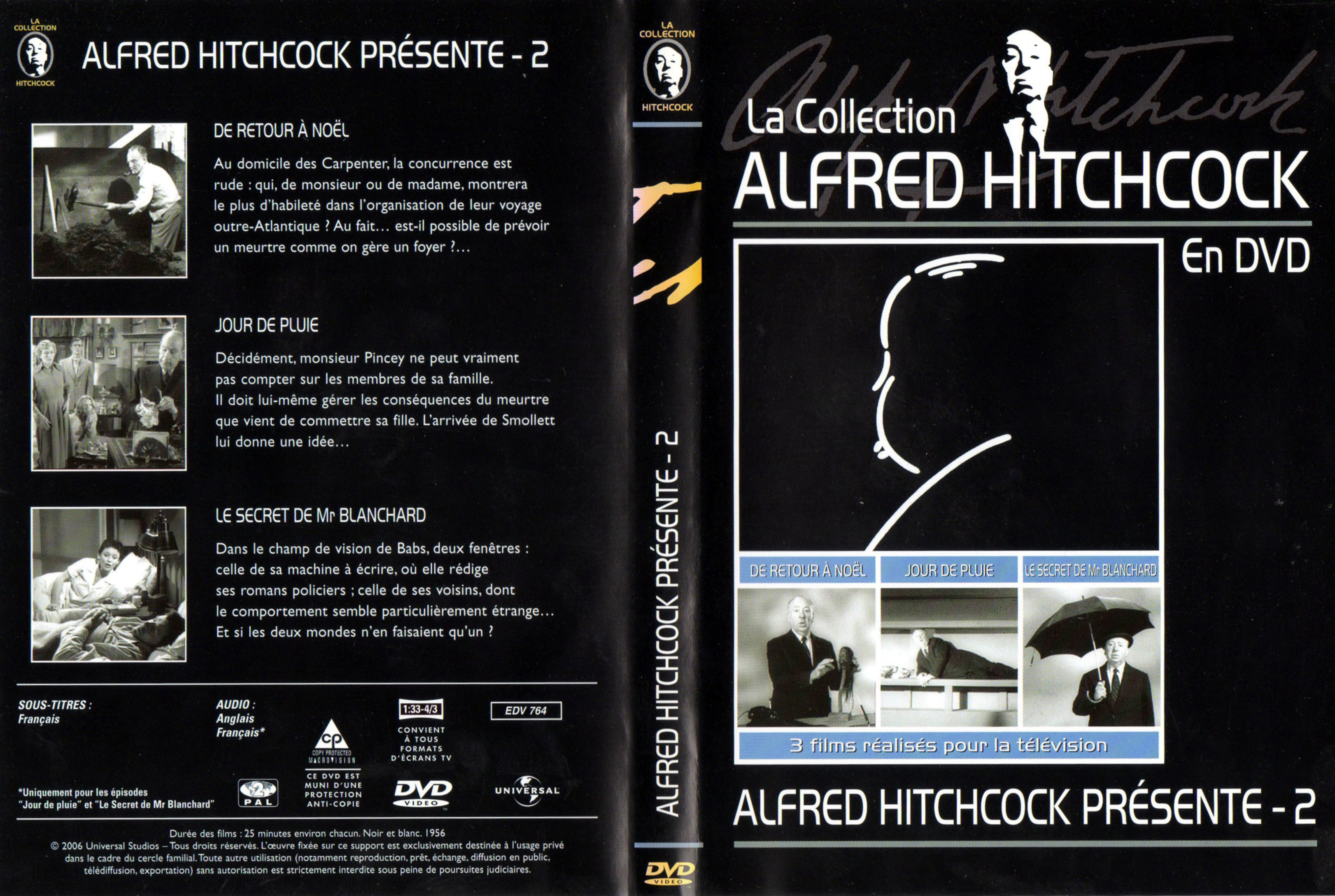 Jaquette DVD Alfred Hitchcock prsente DVD 2
