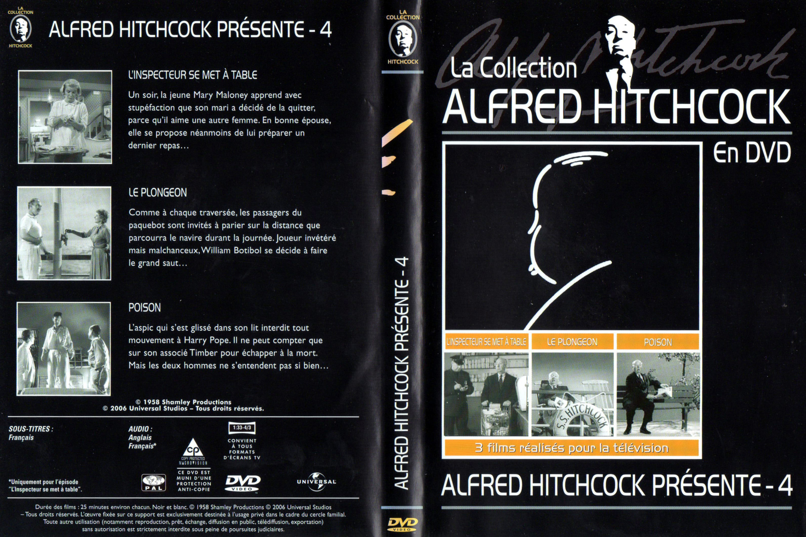 Jaquette DVD Alfred Hitchcock prsente DVD 4