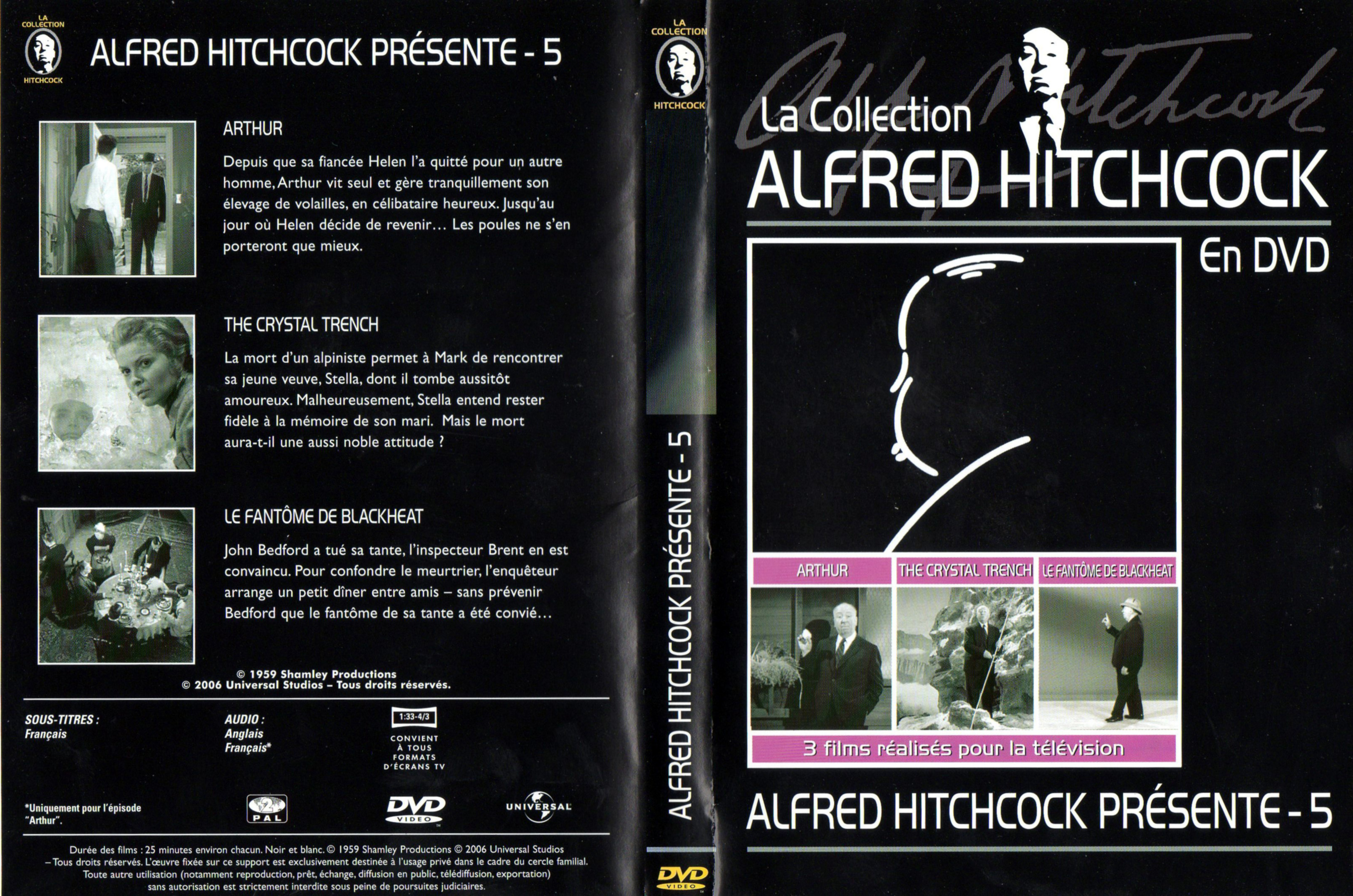 Jaquette DVD Alfred Hitchcock prsente DVD 5