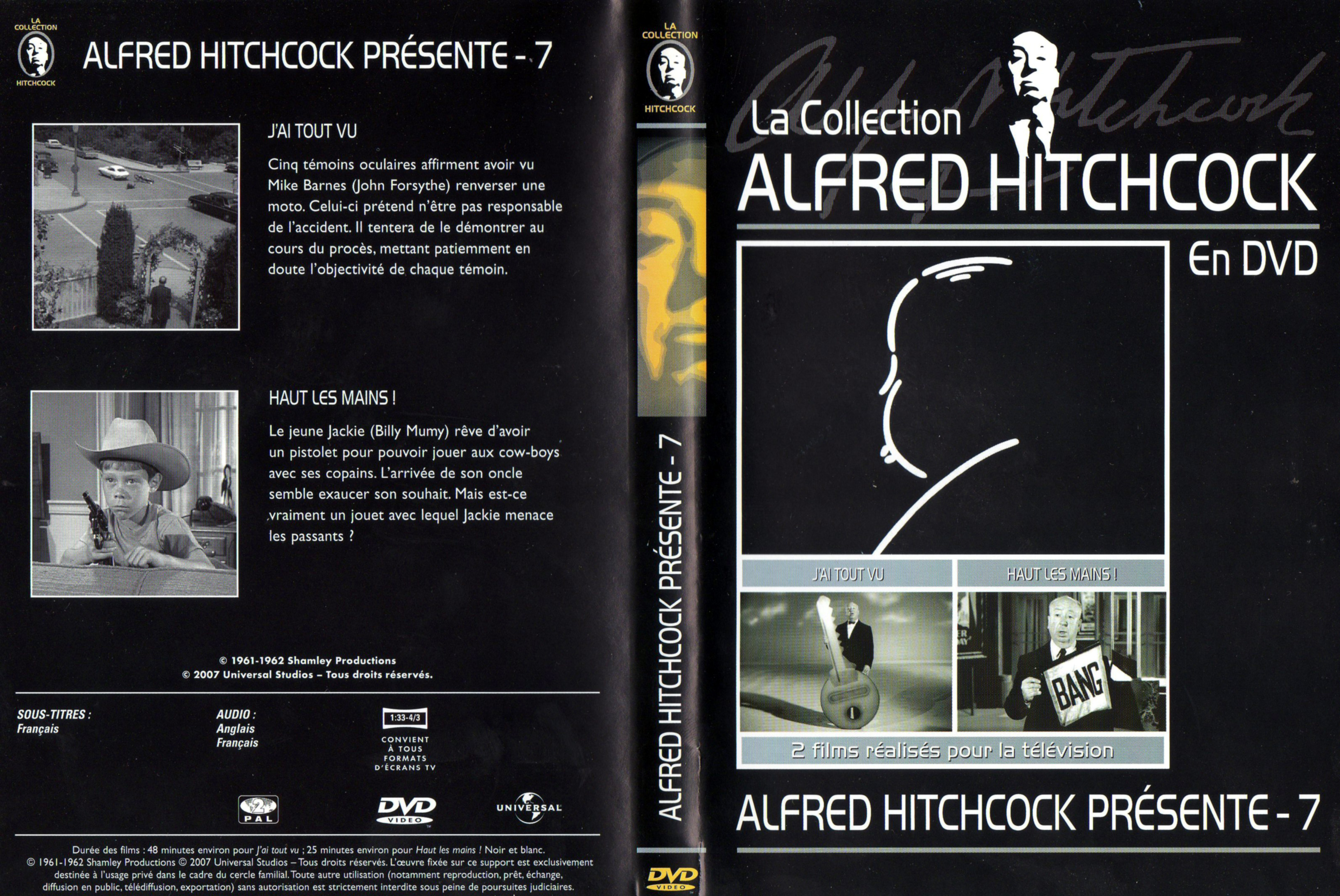 Jaquette DVD Alfred Hitchcock prsente DVD 7