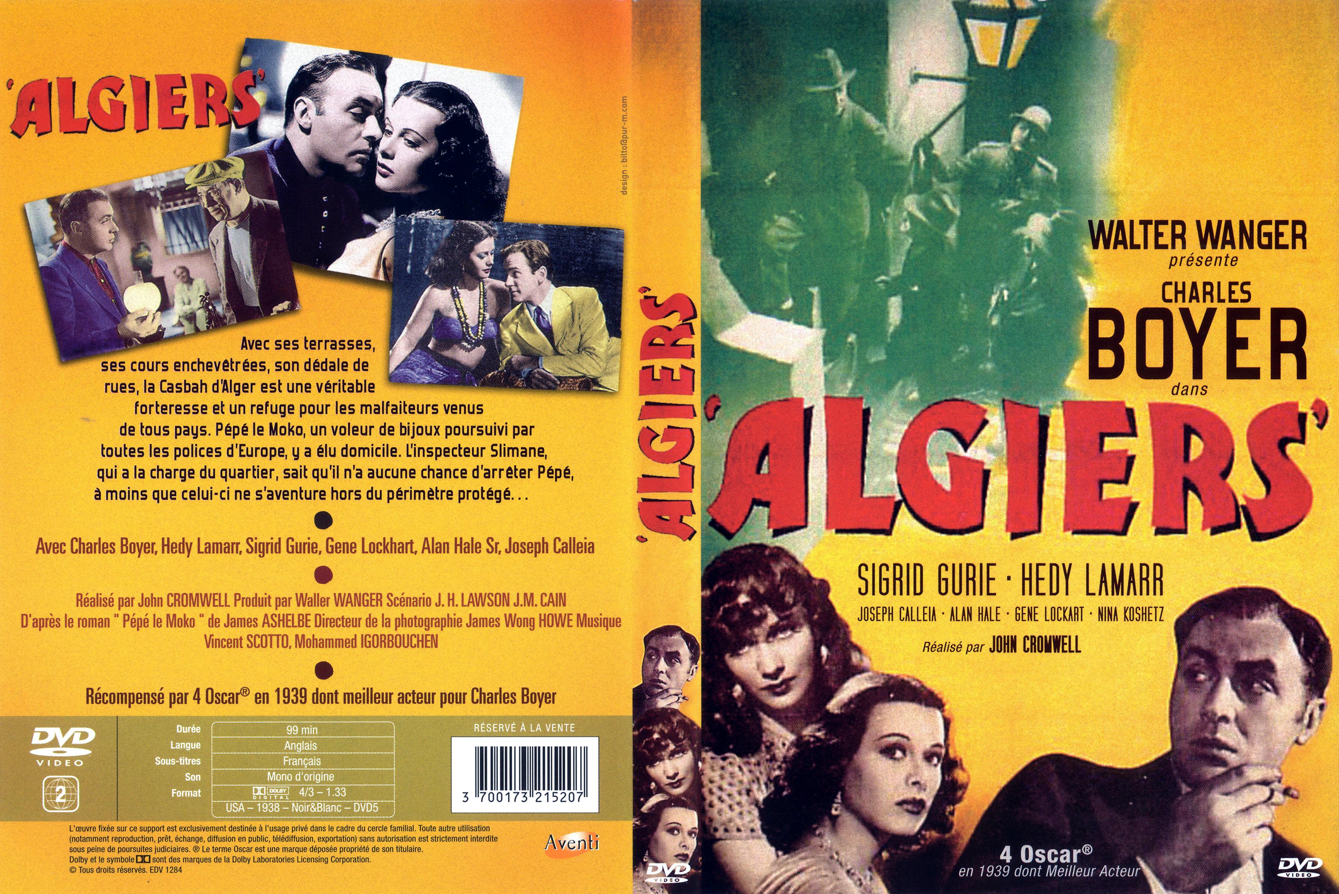 Jaquette DVD Algiers