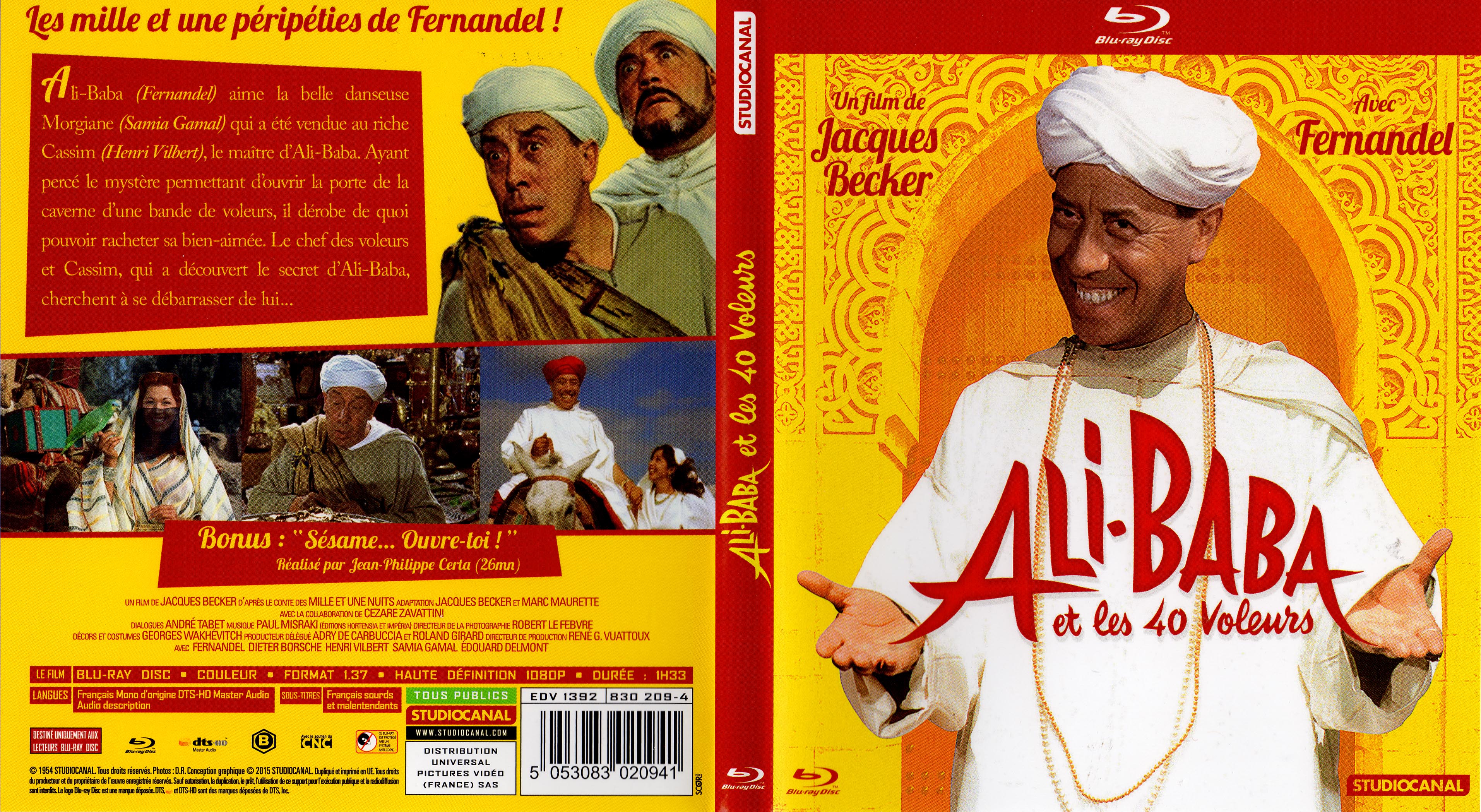 Jaquette DVD Ali-Baba et les 40 voleurs (BLU-RAY)