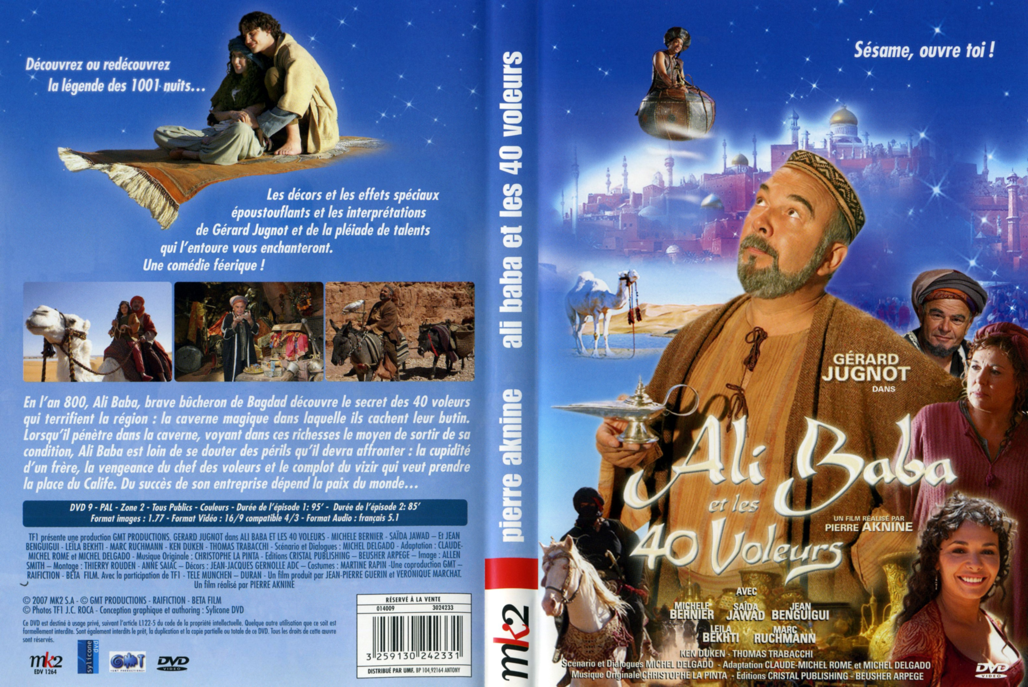 Jaquette DVD Ali Baba et les 40 voleurs (Grard Jugnot)