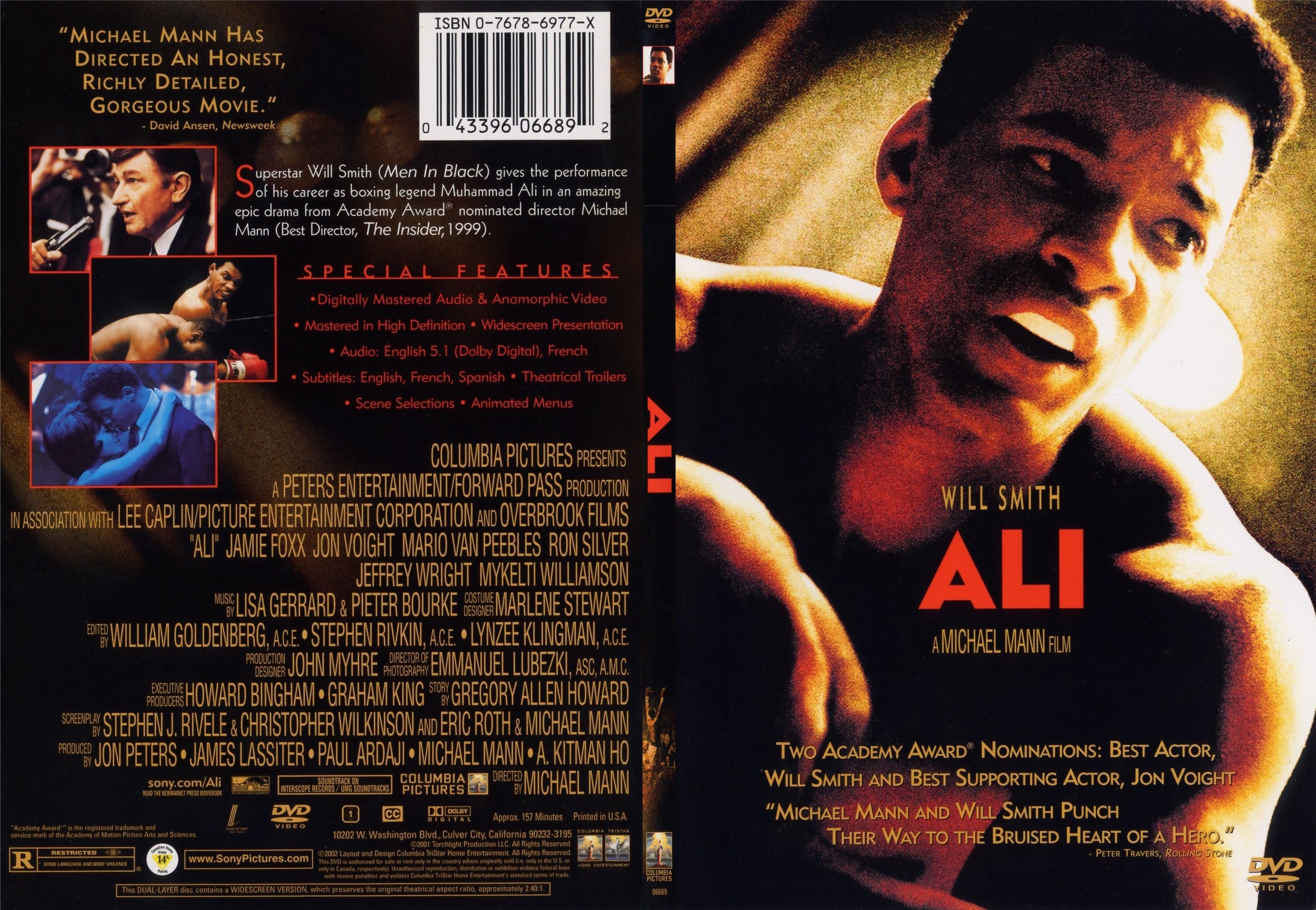 Jaquette DVD Ali (Canadienne) - SLIM