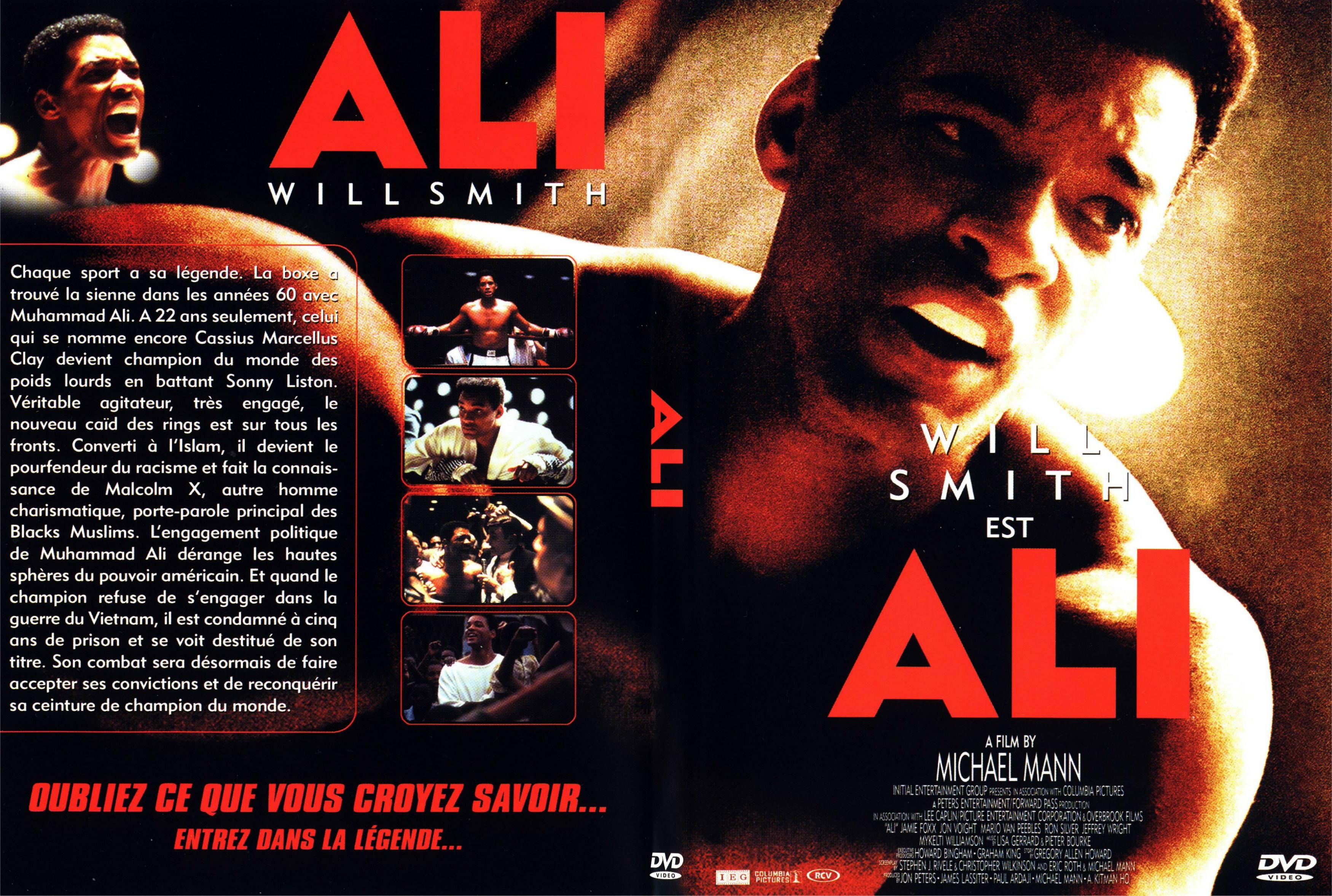 Jaquette DVD Ali - SLIM