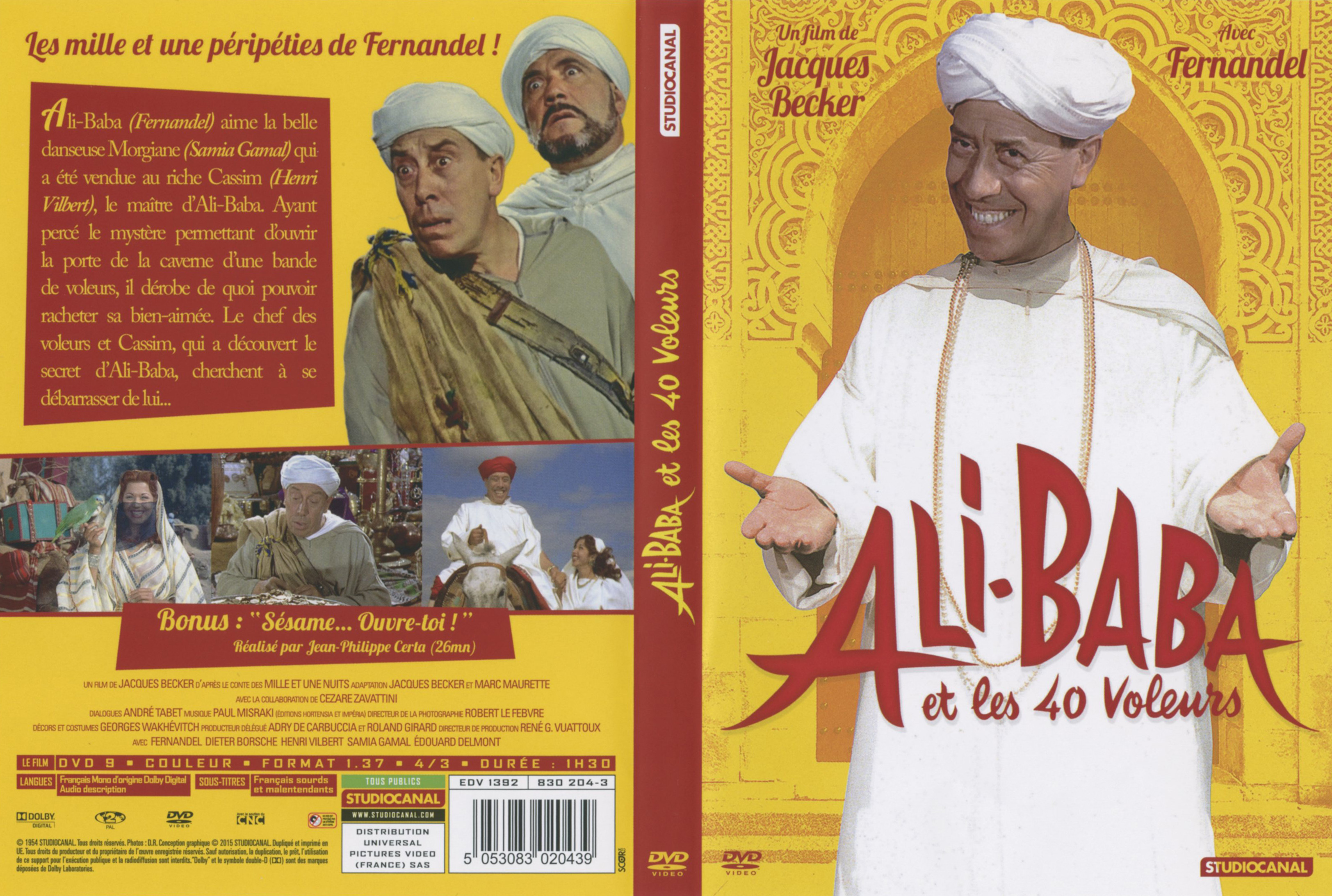 Jaquette DVD Ali baba et les 40 voleurs v4