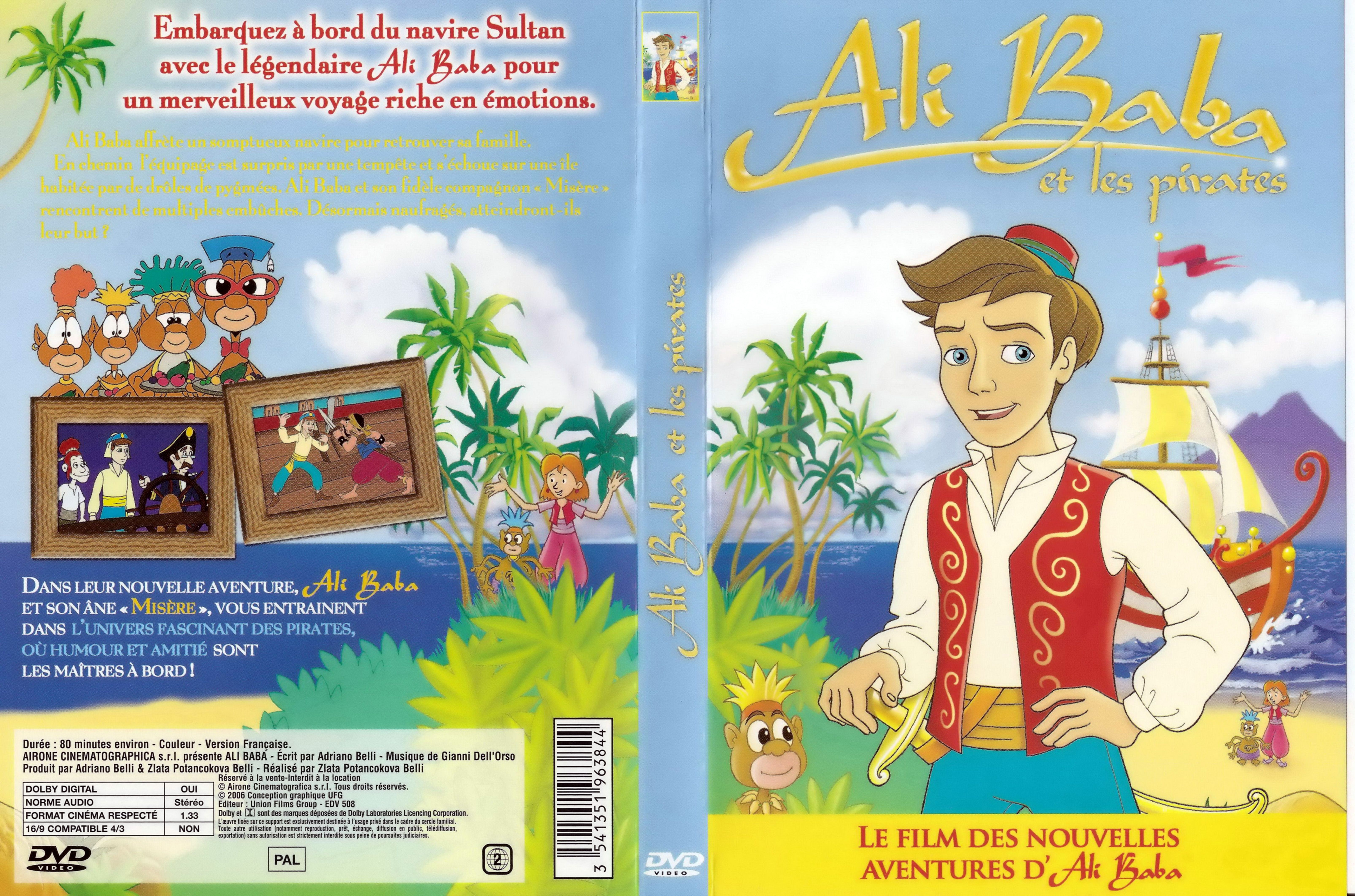 Jaquette DVD Ali baba et les pirates