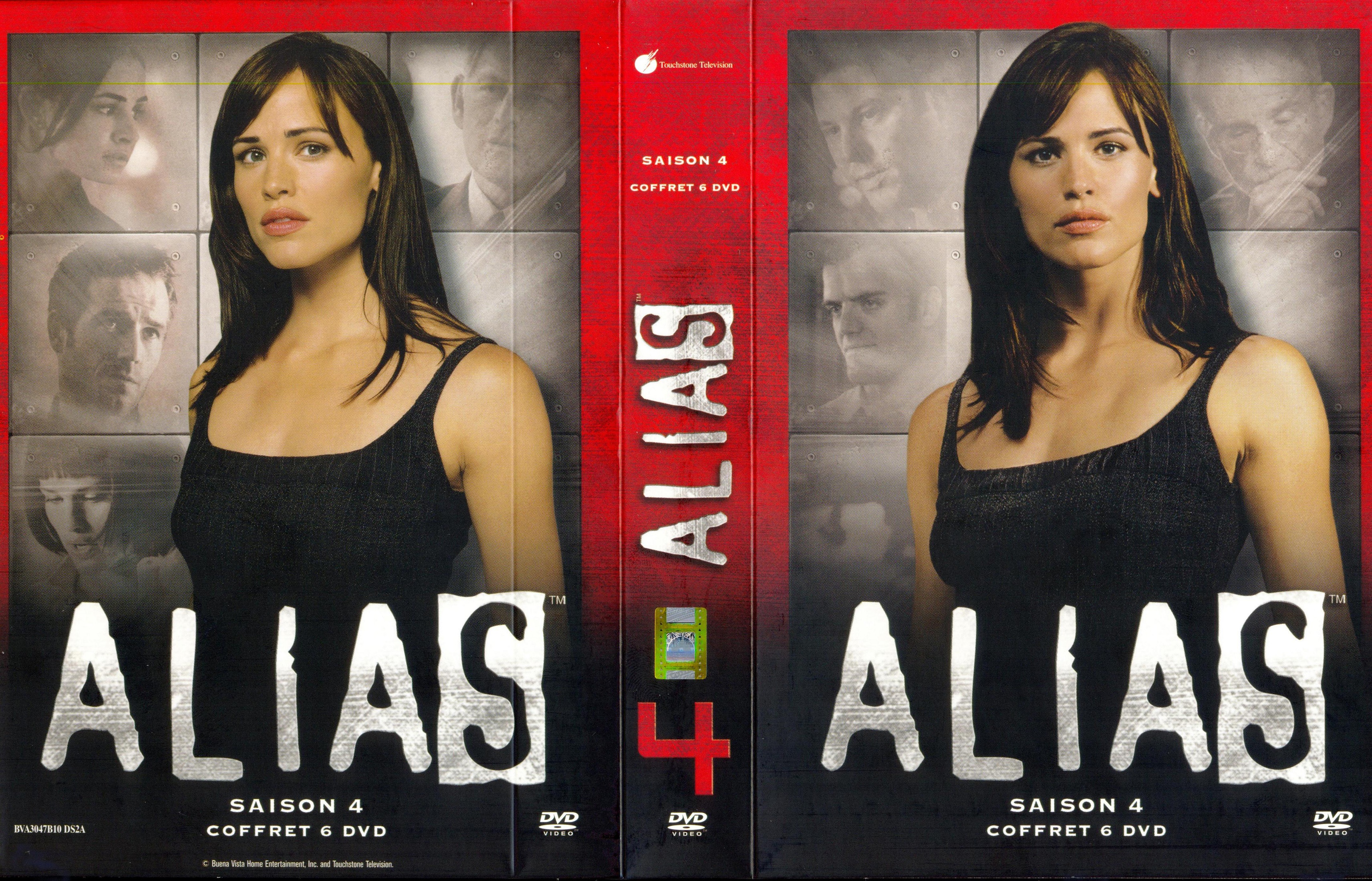 Jaquette DVD Alias saison 4 COFFRET