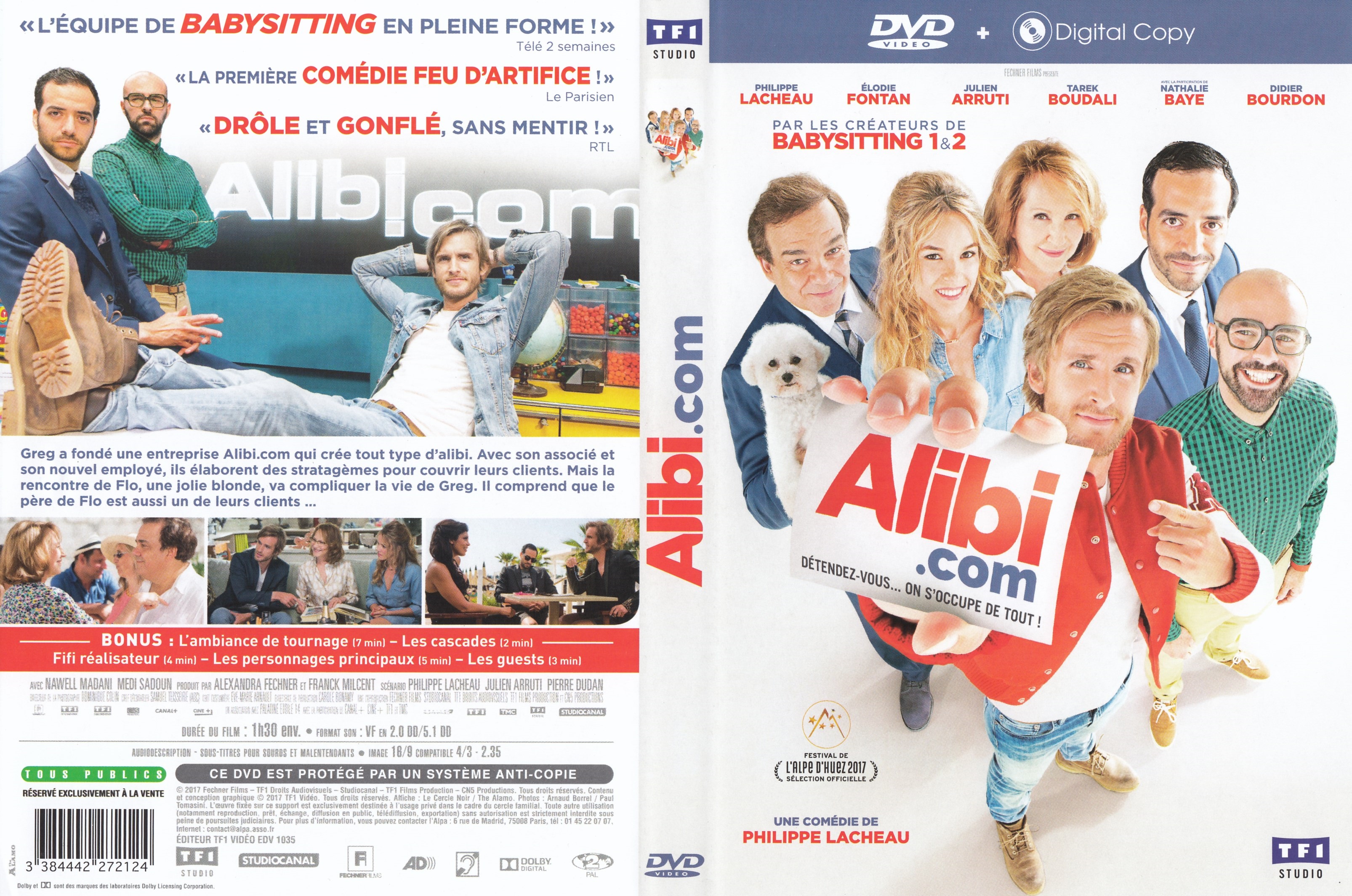 Jaquette DVD Alibi.com
