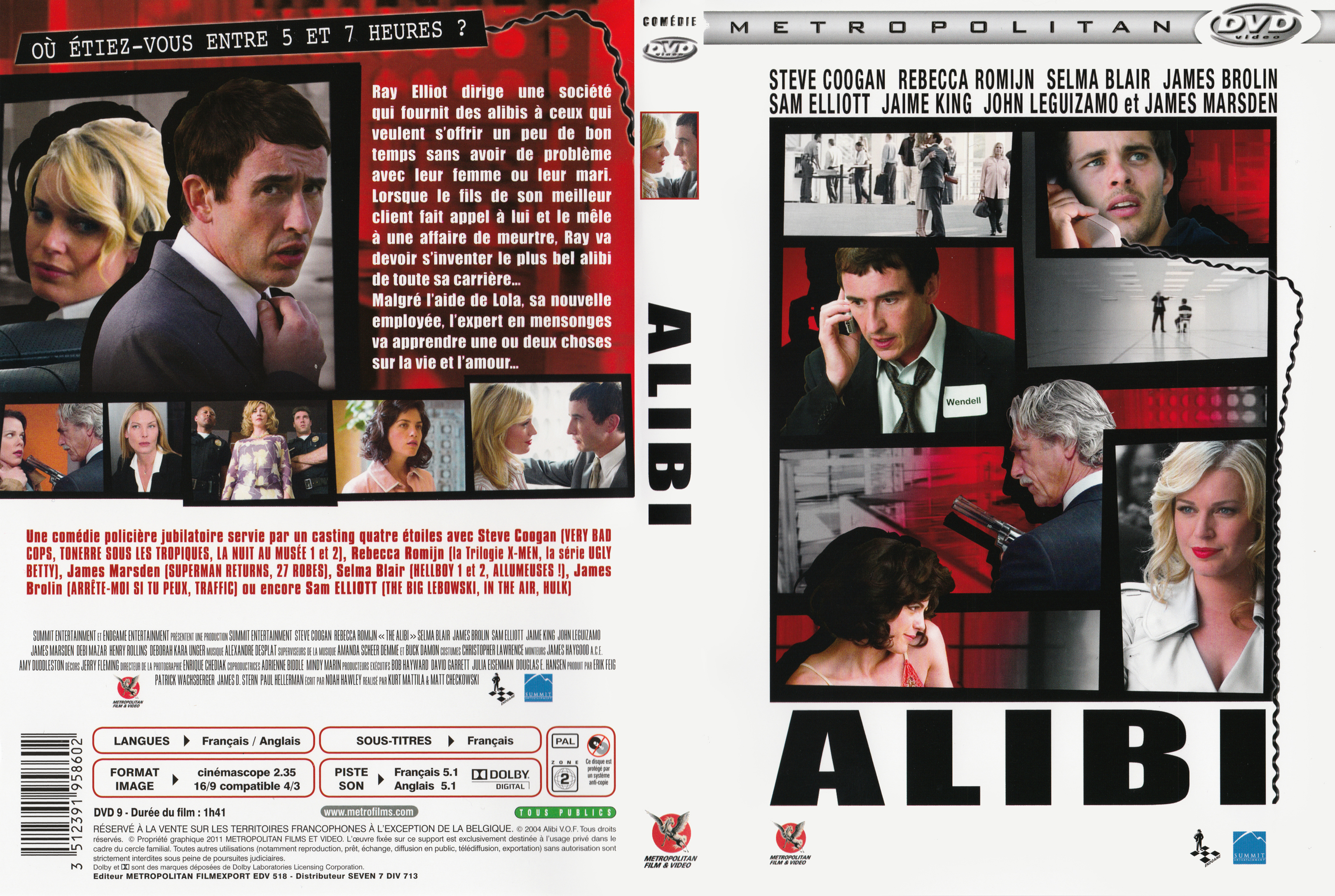 Jaquette DVD Alibi (2006)