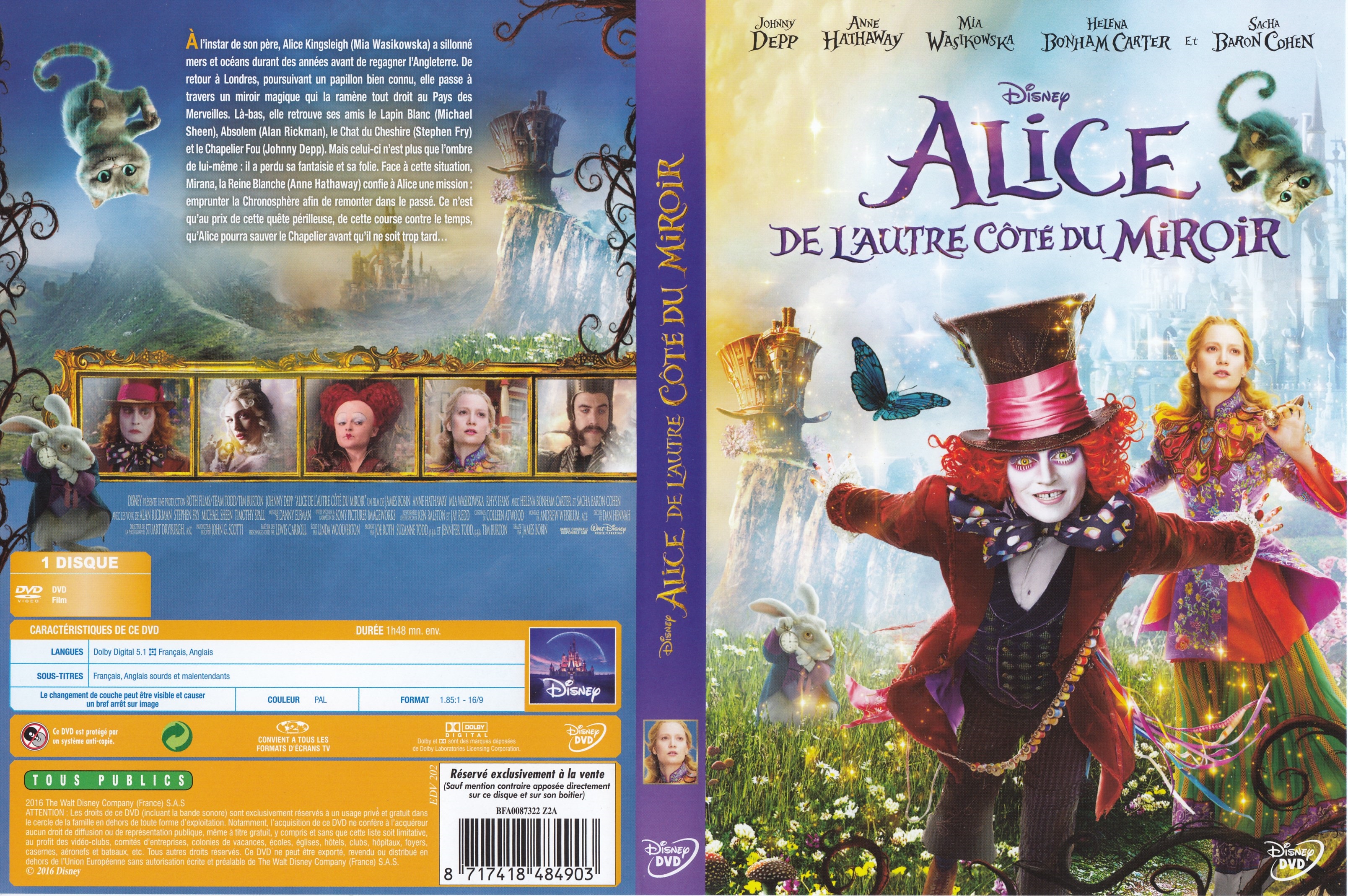 Jaquette DVD Alice de l