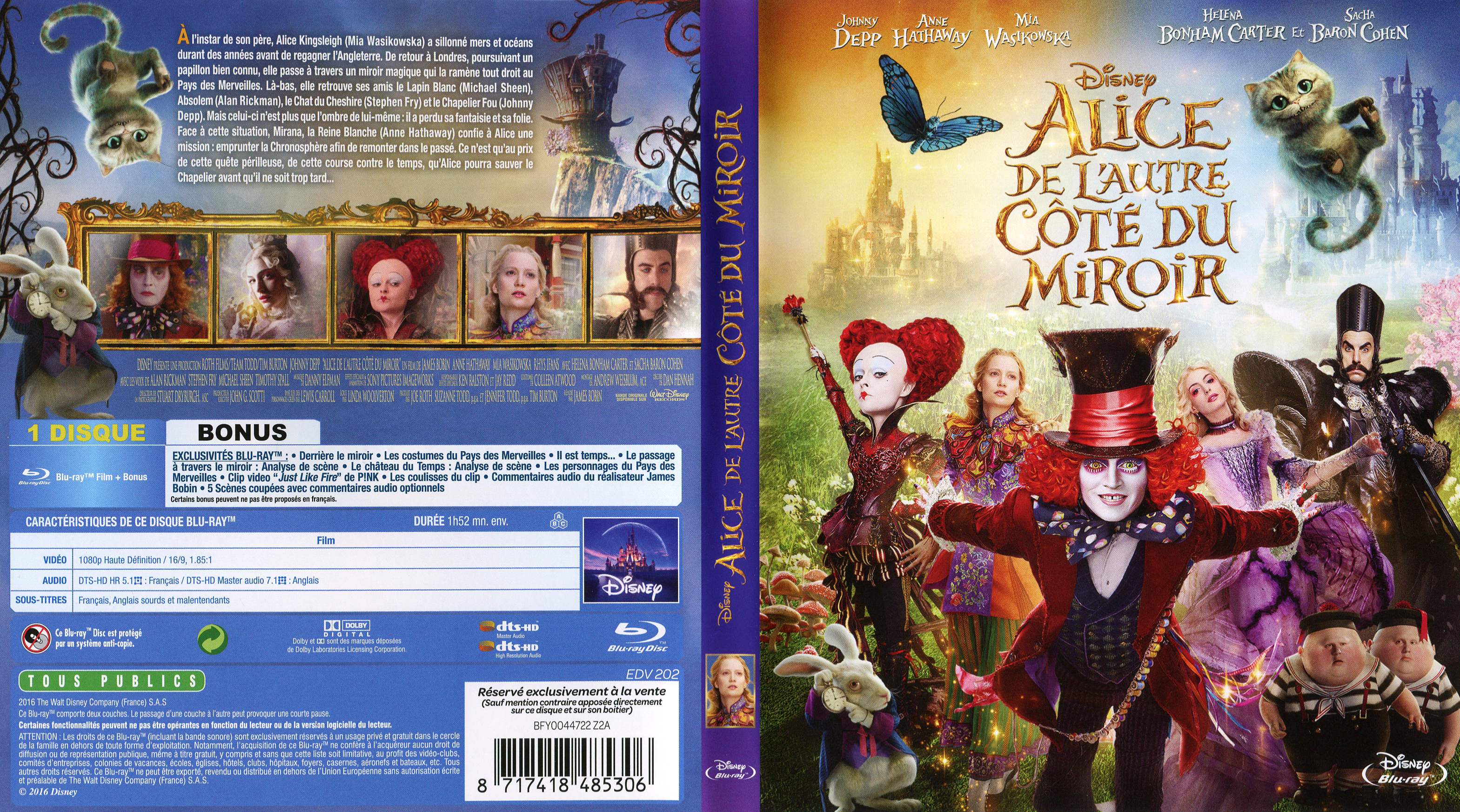 Jaquette DVD Alice de l