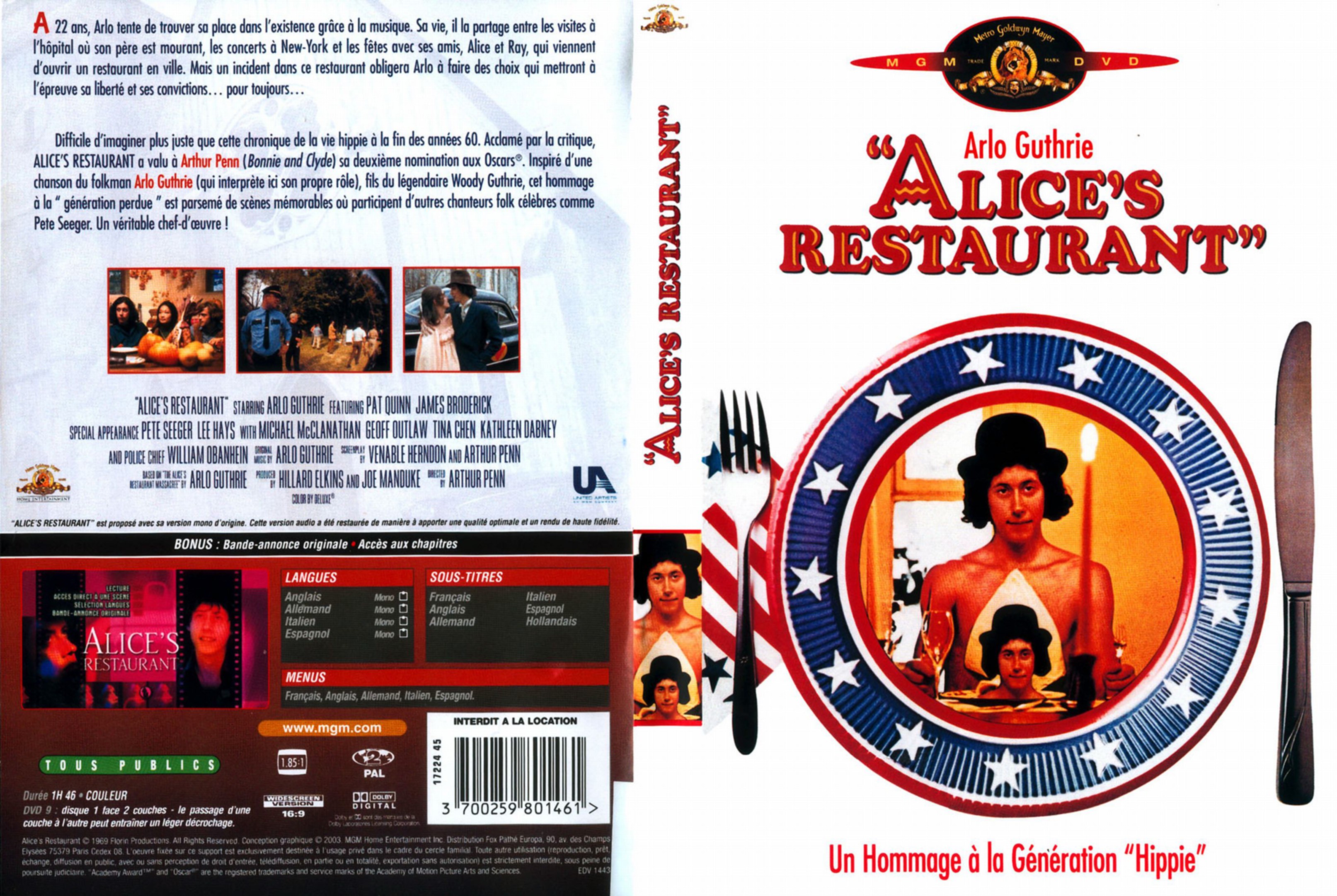 Jaquette DVD Alice