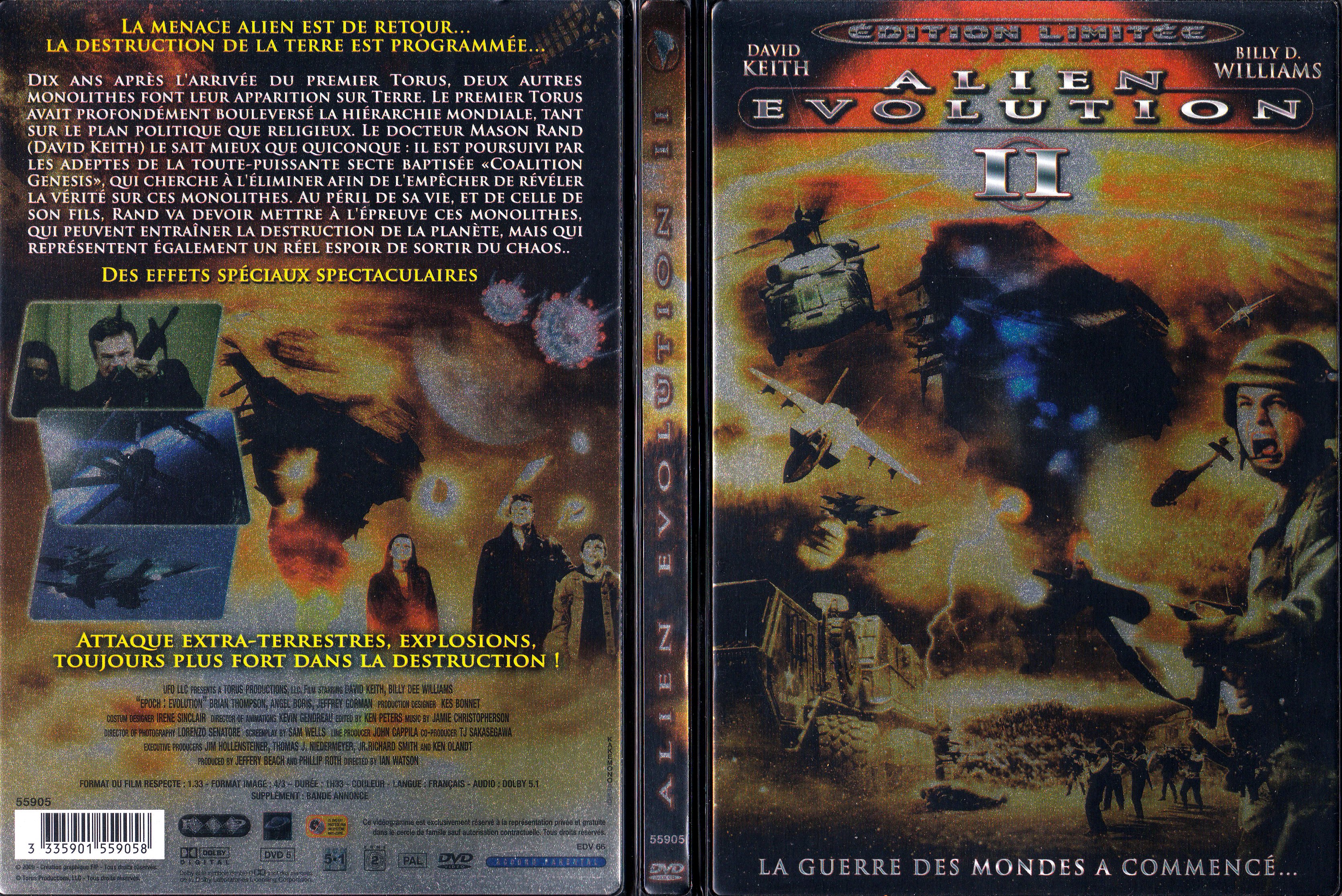 Jaquette DVD Alien volution II