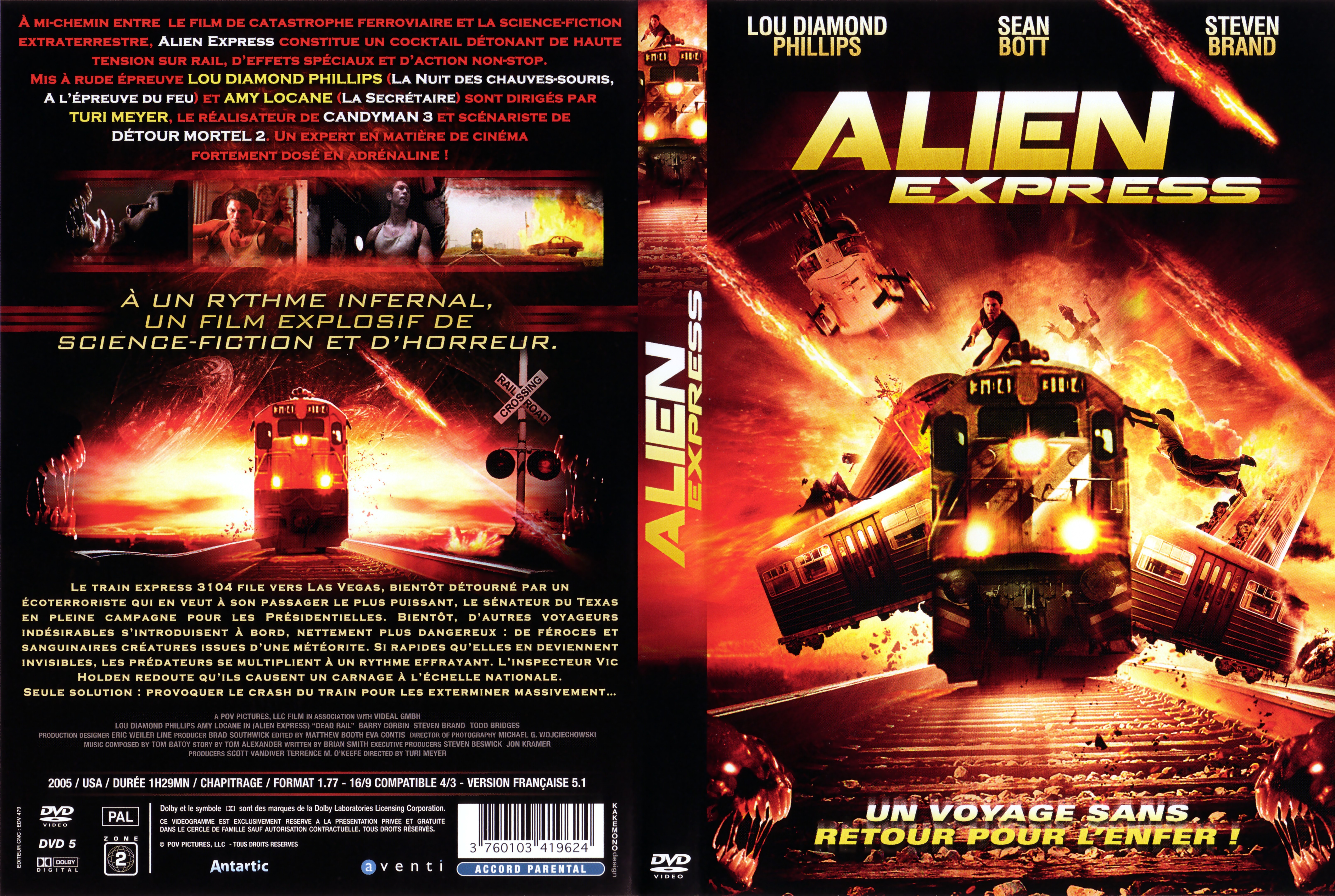 Jaquette DVD Alien express