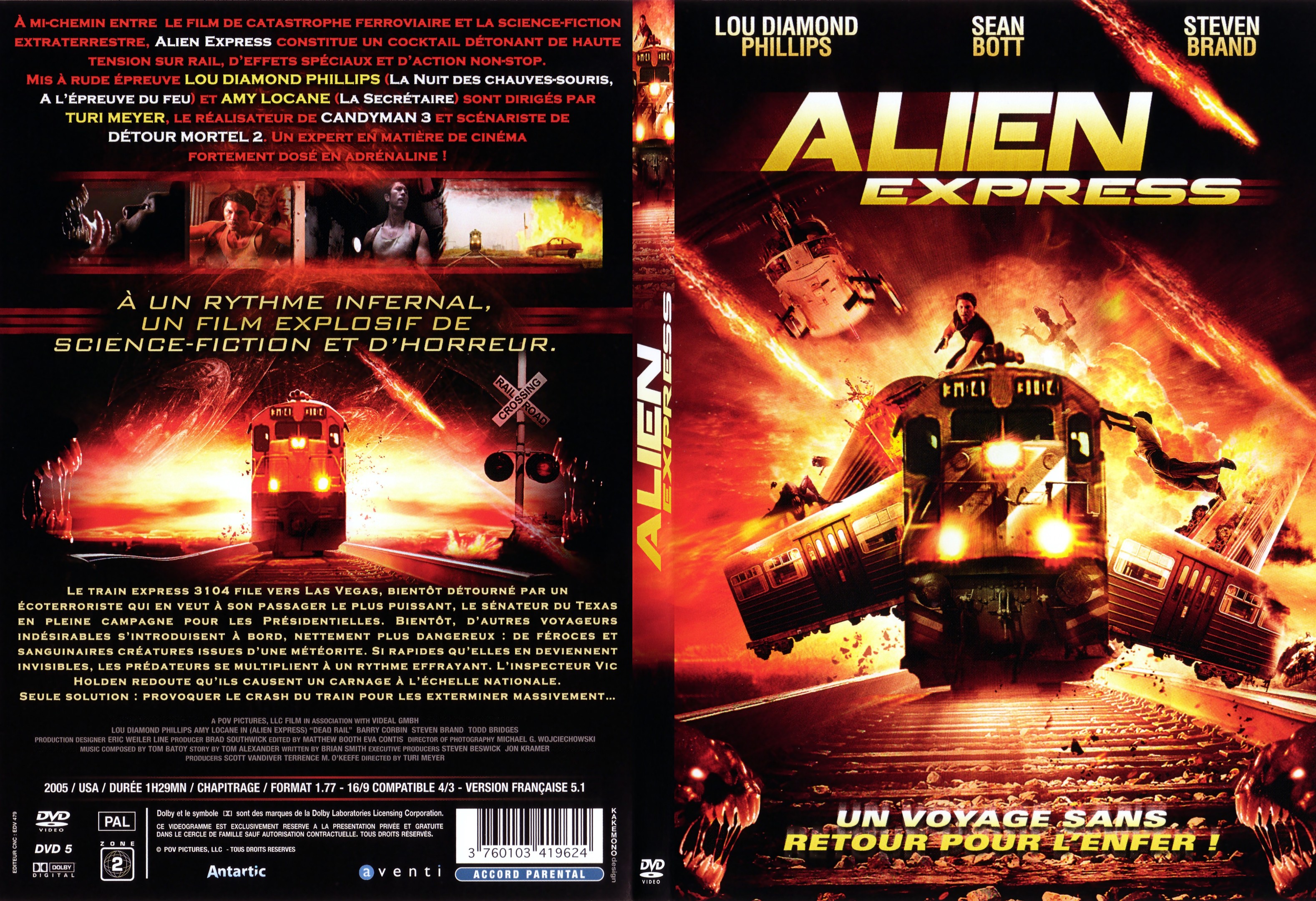 Jaquette DVD Alien express - SLIM