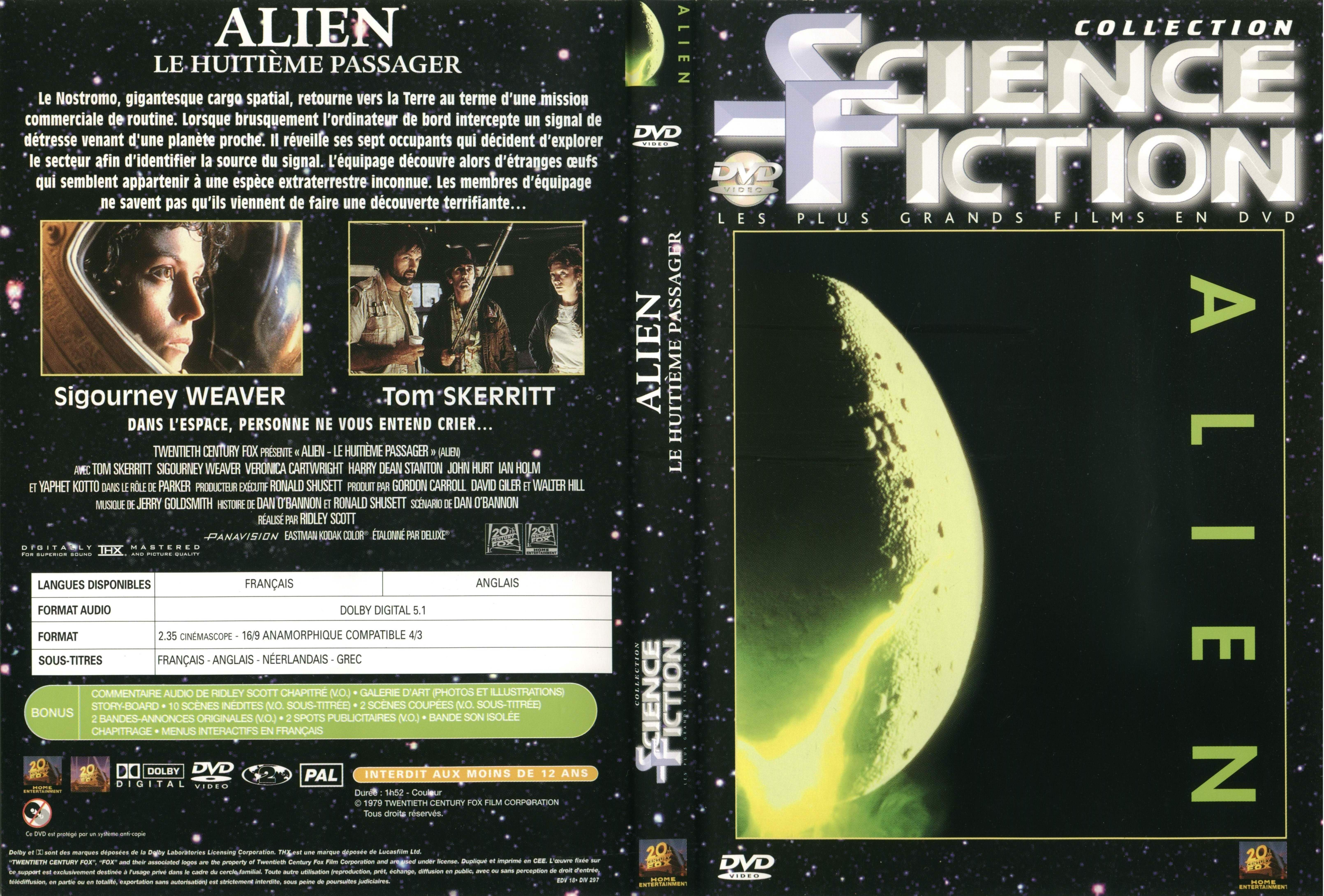 Jaquette DVD Alien v3