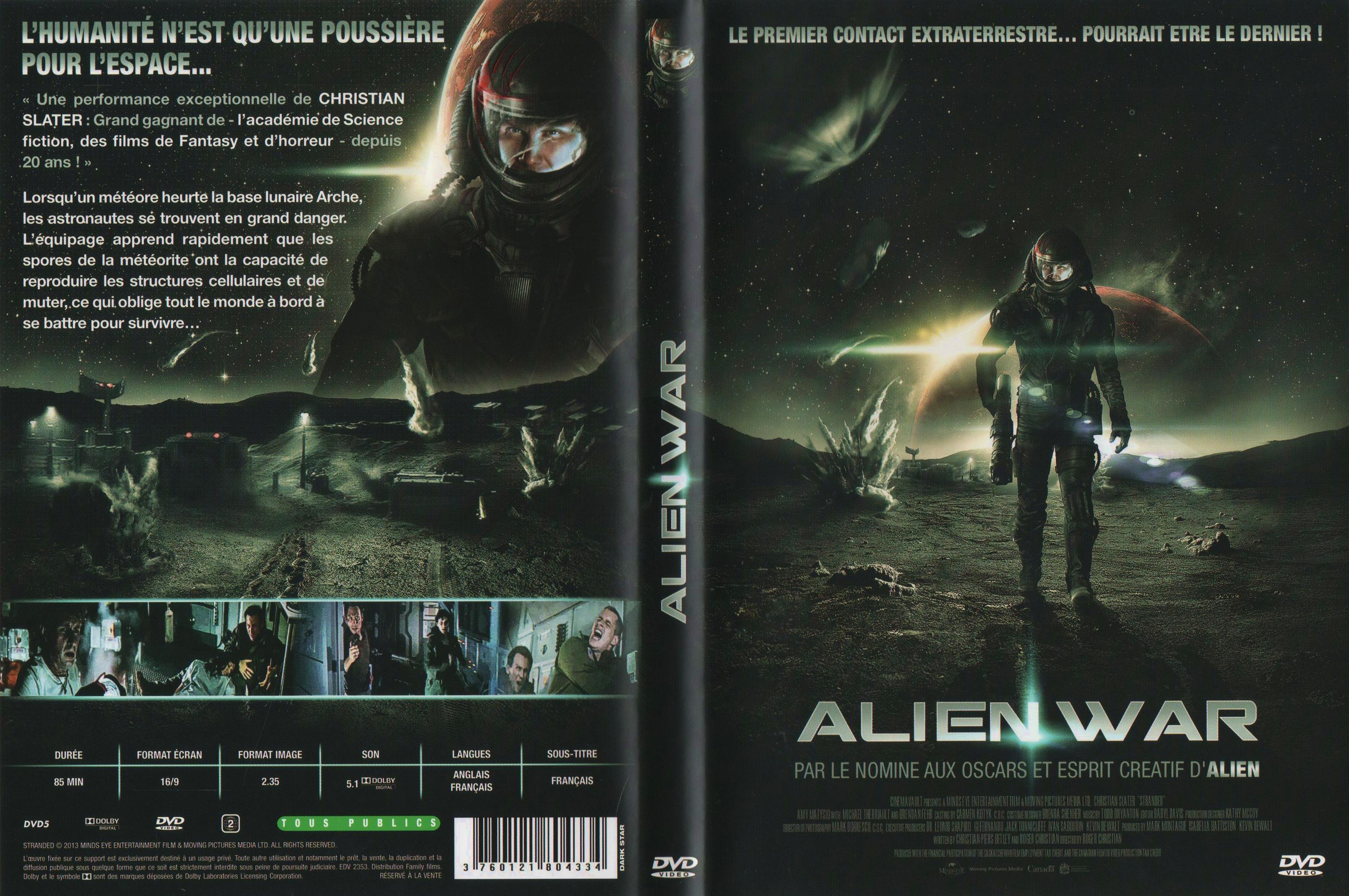 Jaquette DVD Alien war