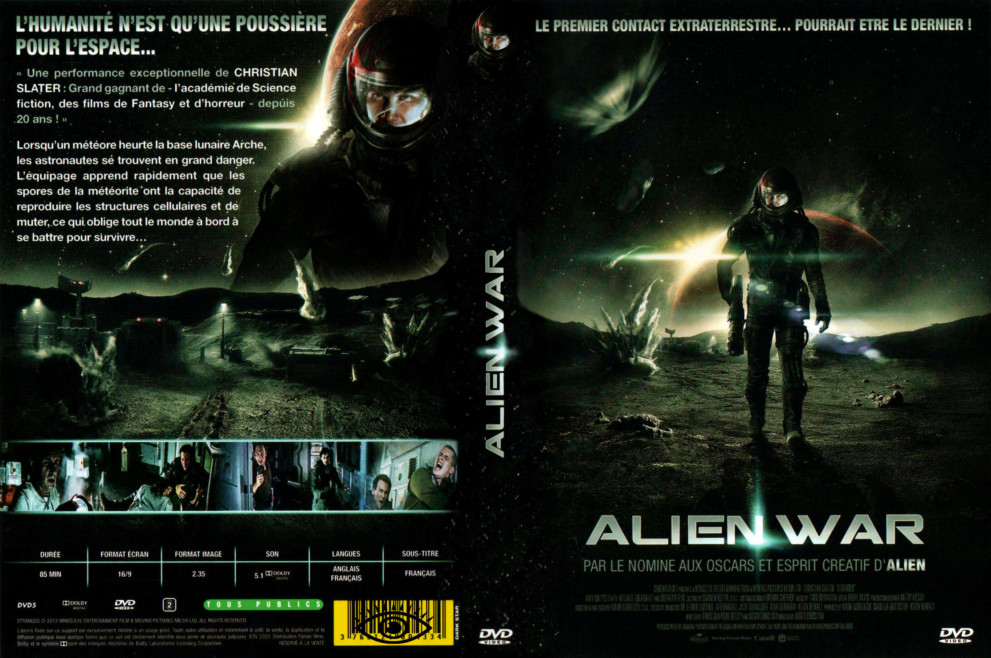 Jaquette DVD Alien war v2