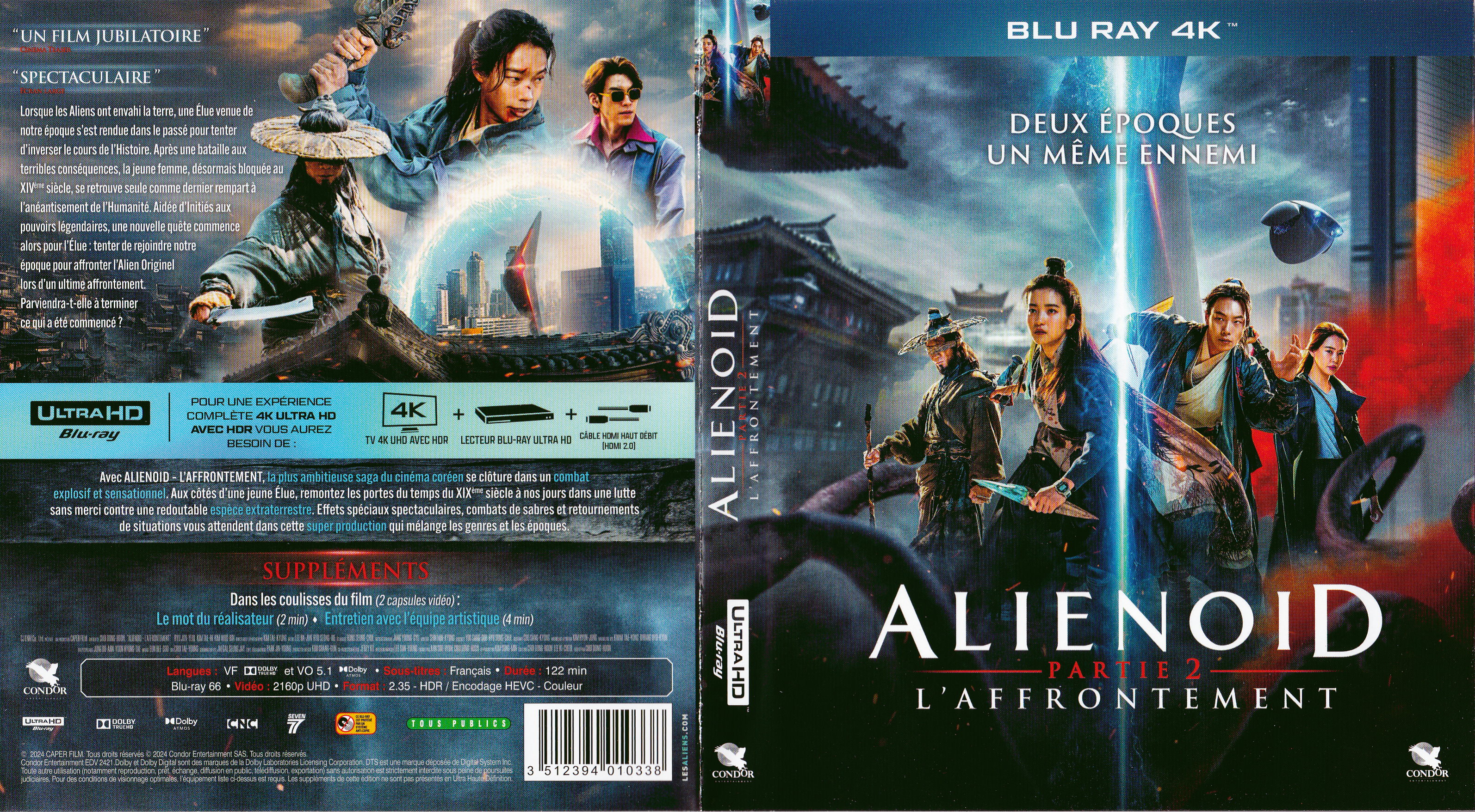 Jaquette DVD Alienoid - l