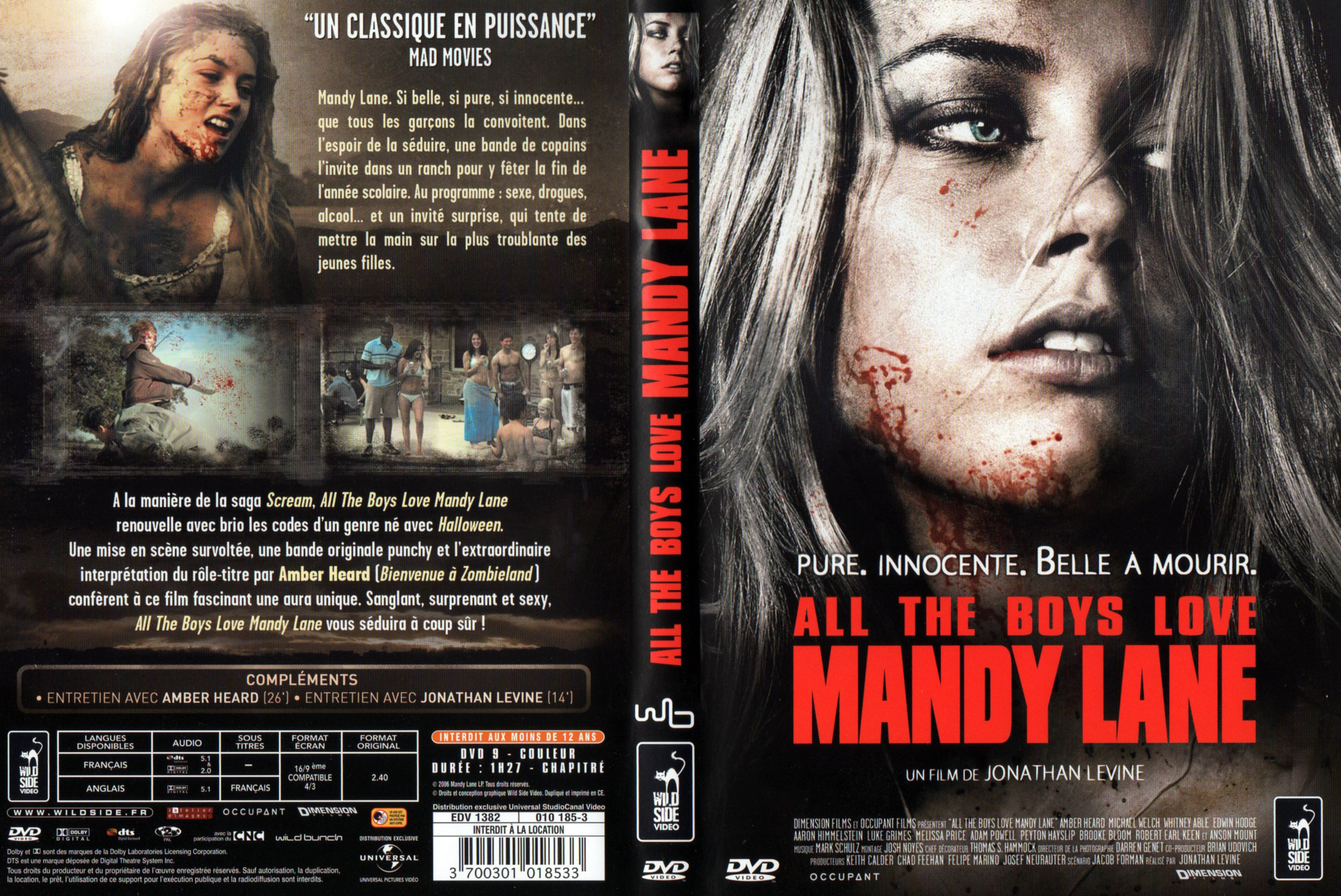 Jaquette DVD All the boys love Mandy Lane