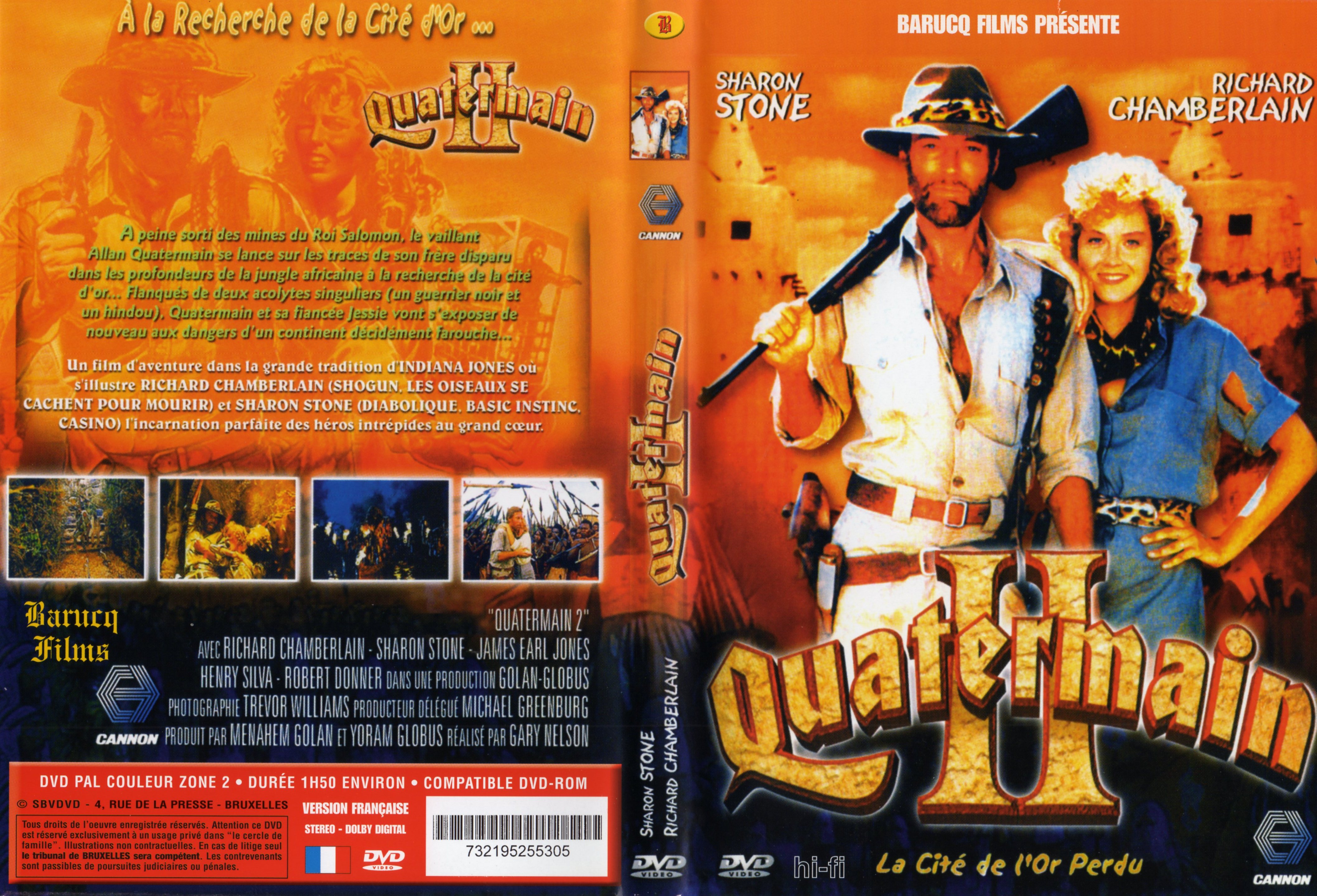 Jaquette DVD Allan Quatermain et la cite de l