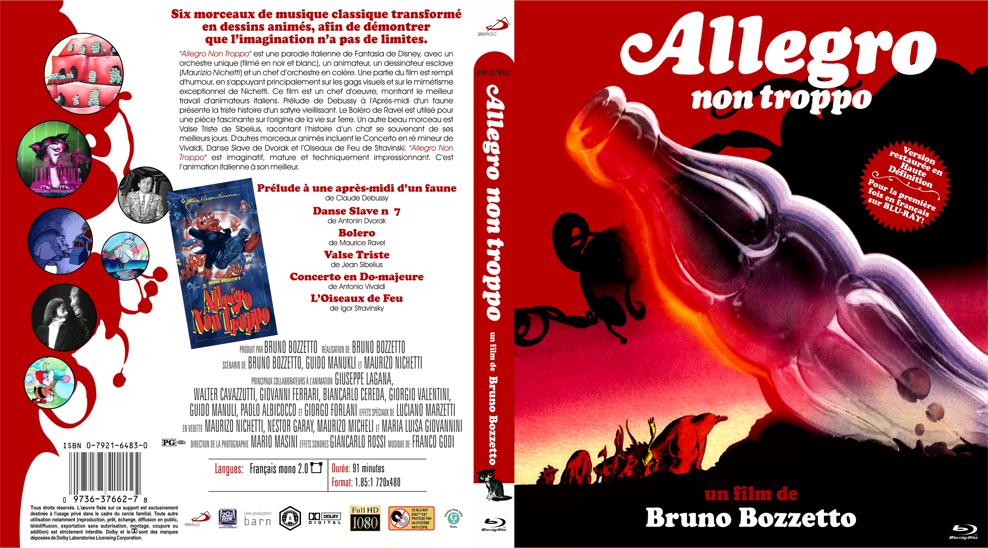 Jaquette DVD Allegro non Troppo custom (BLU-RAY)