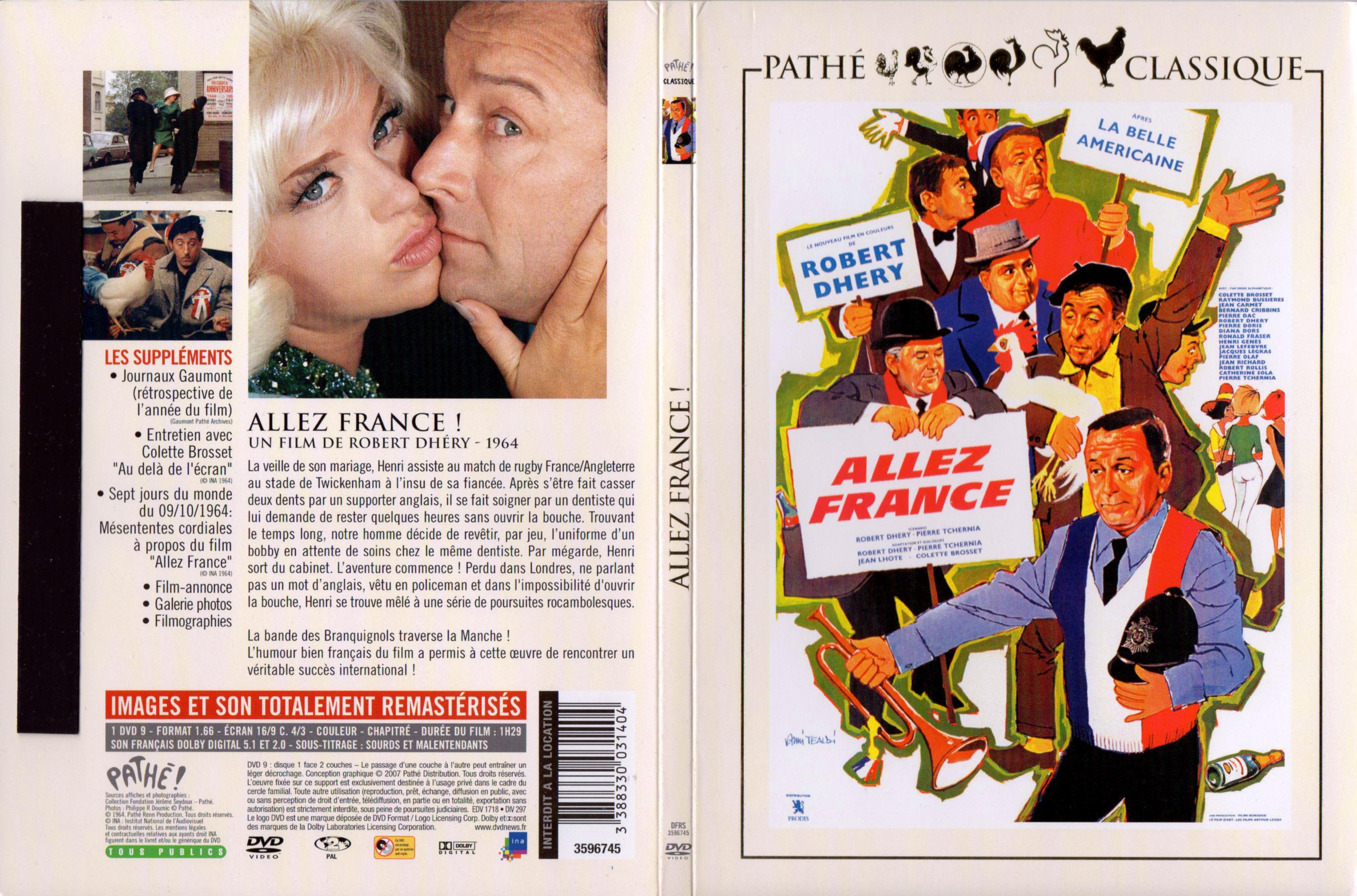Jaquette DVD Allez France