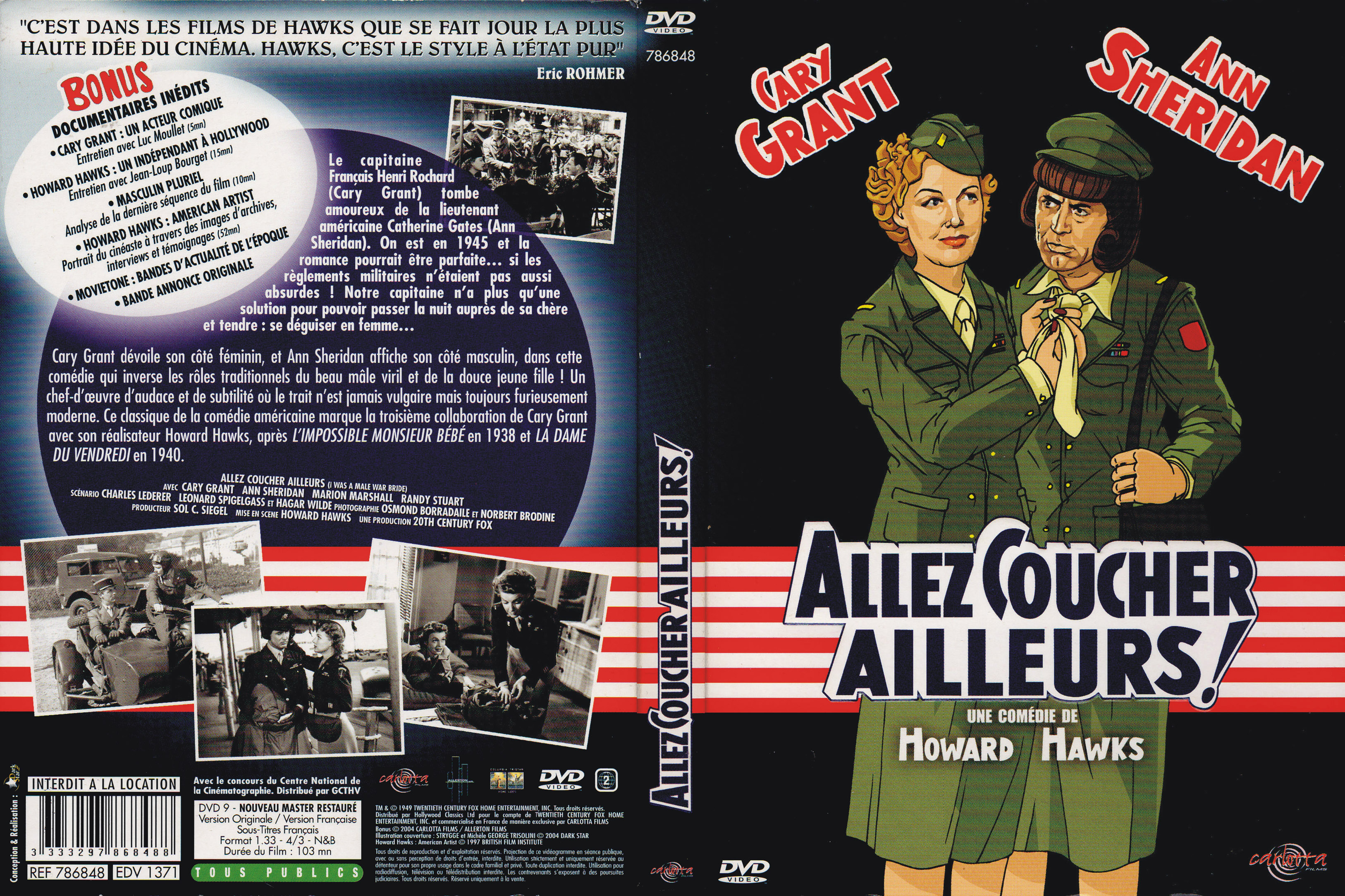 Jaquette DVD Allez coucher ailleurs v2