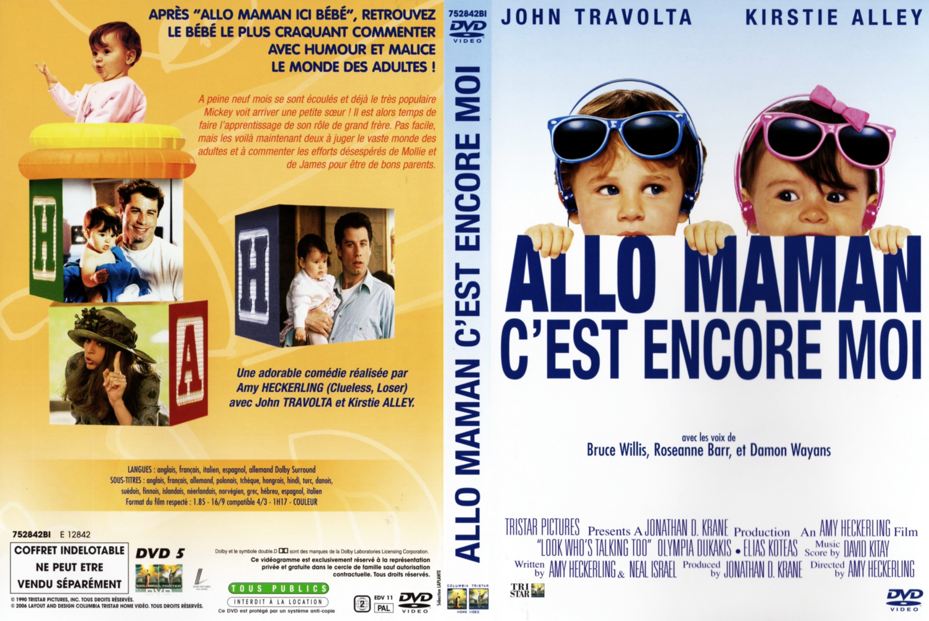 Jaquette DVD Allo maman c