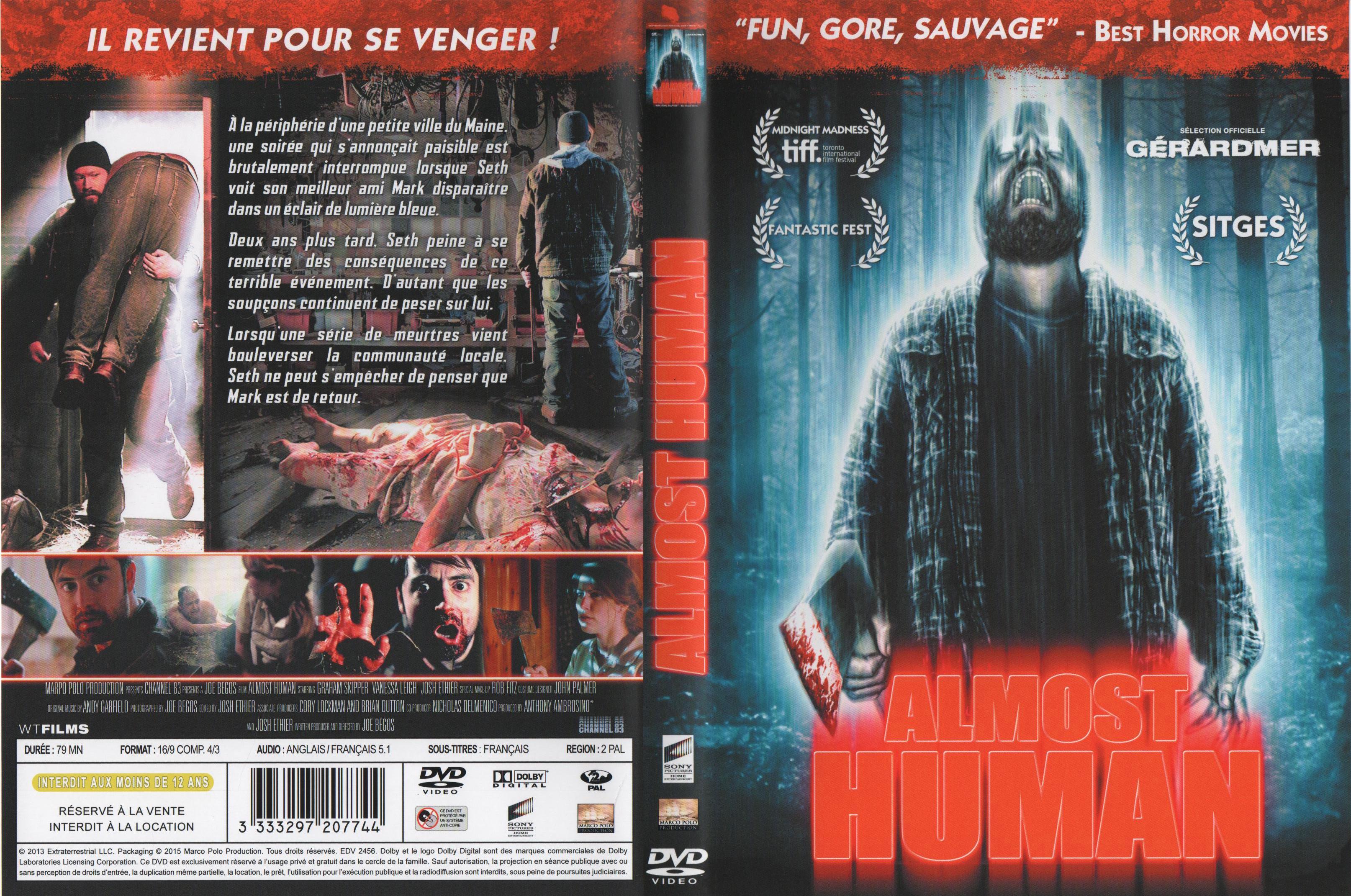 Jaquette DVD Almost human