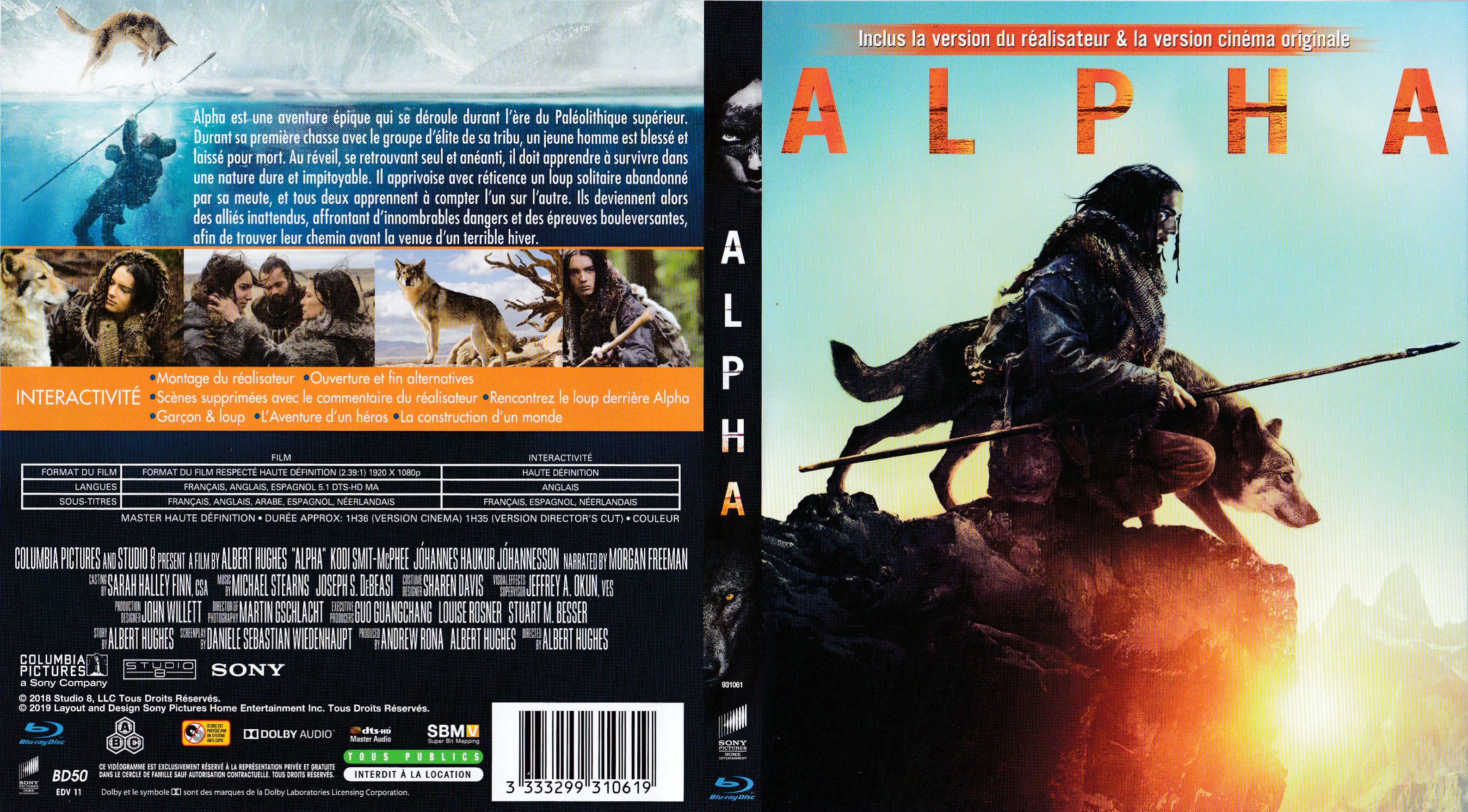 Jaquette DVD Alpha (BLU-RAY)