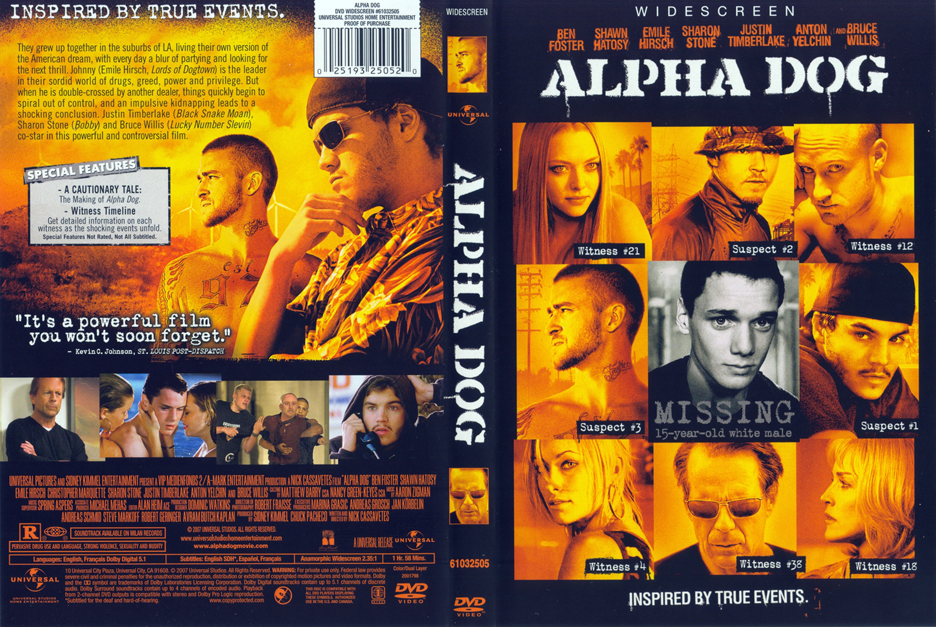 Jaquette DVD Alpha dog Zone 1