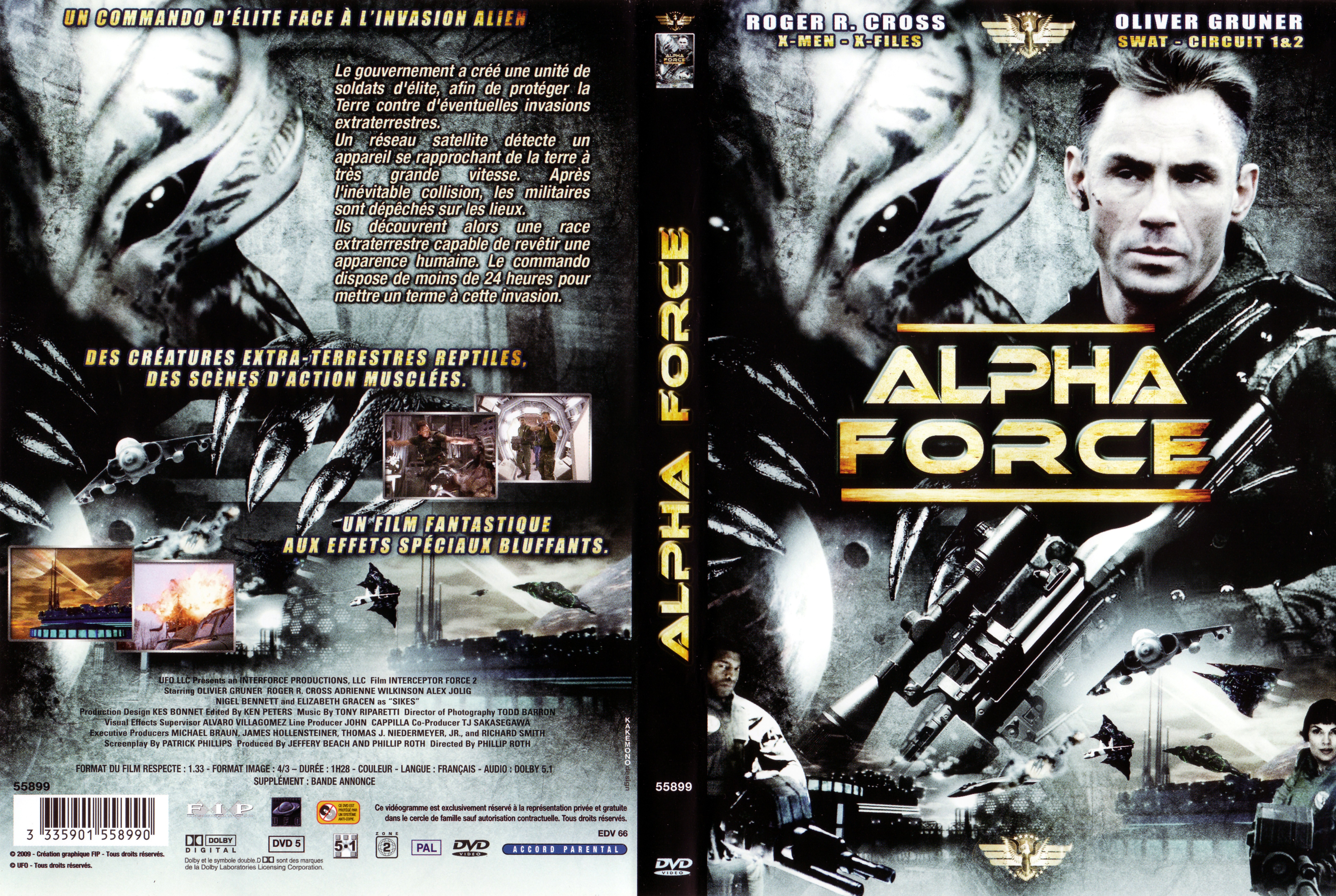 Jaquette DVD Alpha force