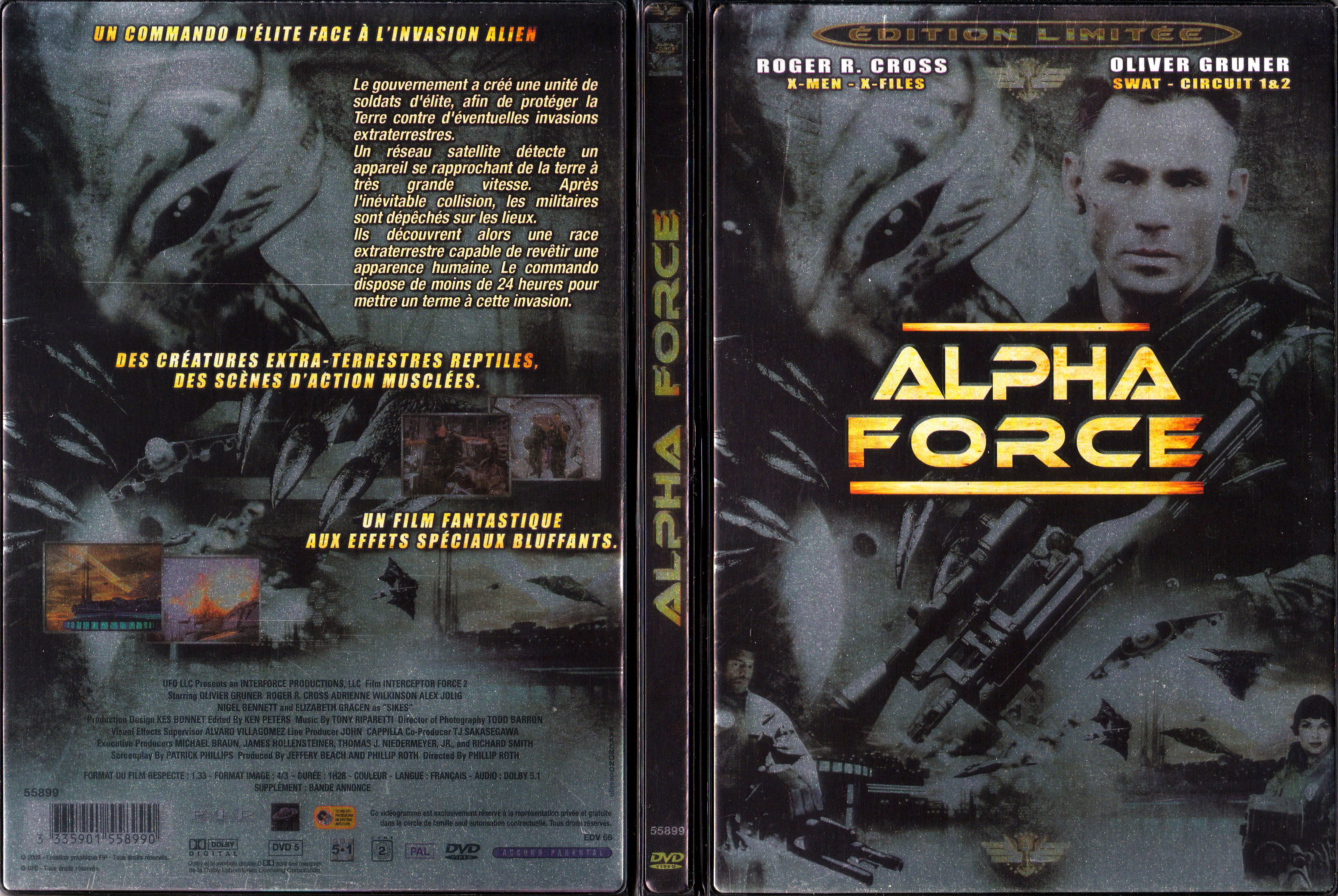 Jaquette DVD Alpha force