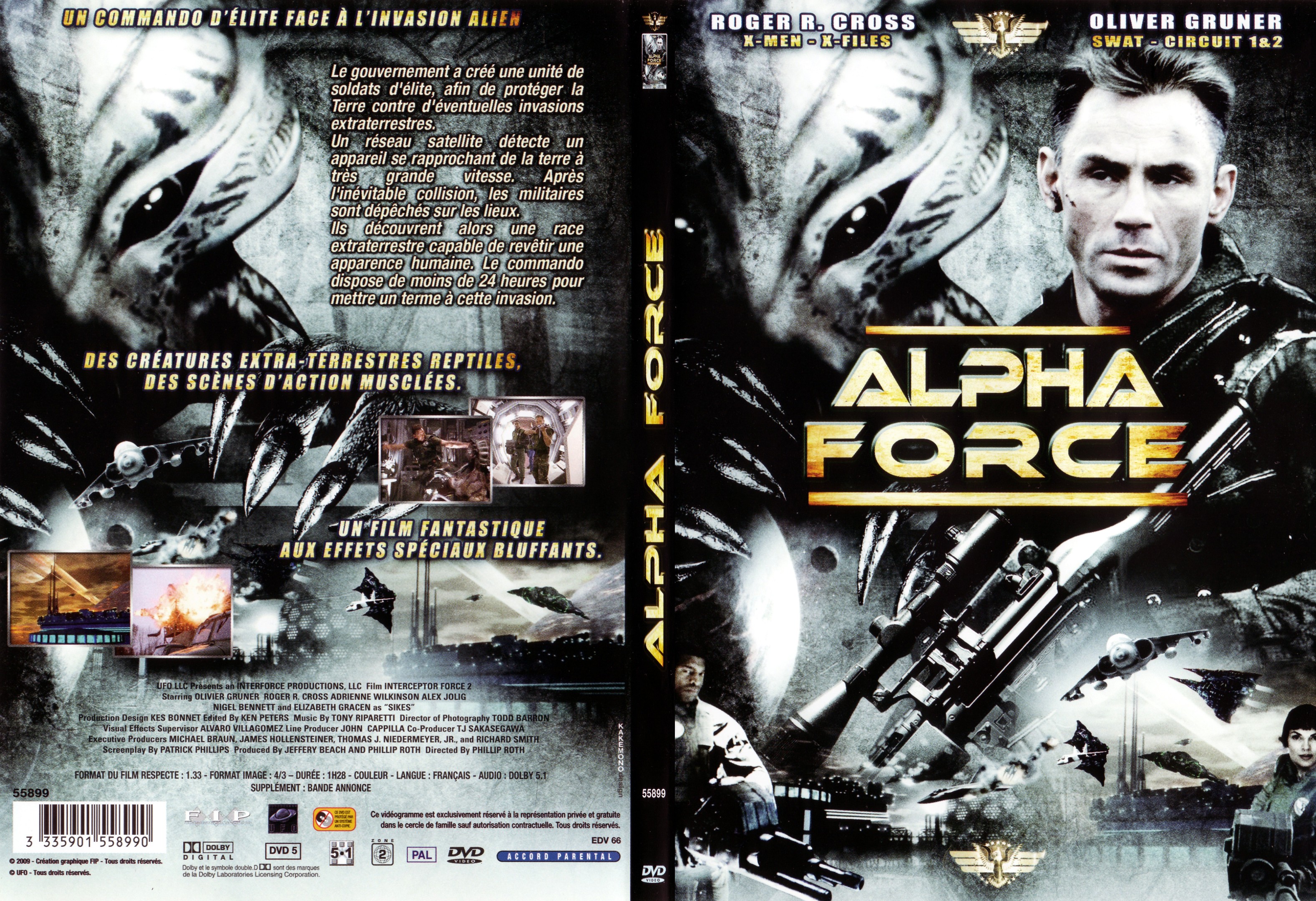 Jaquette DVD Alpha force - SLIM