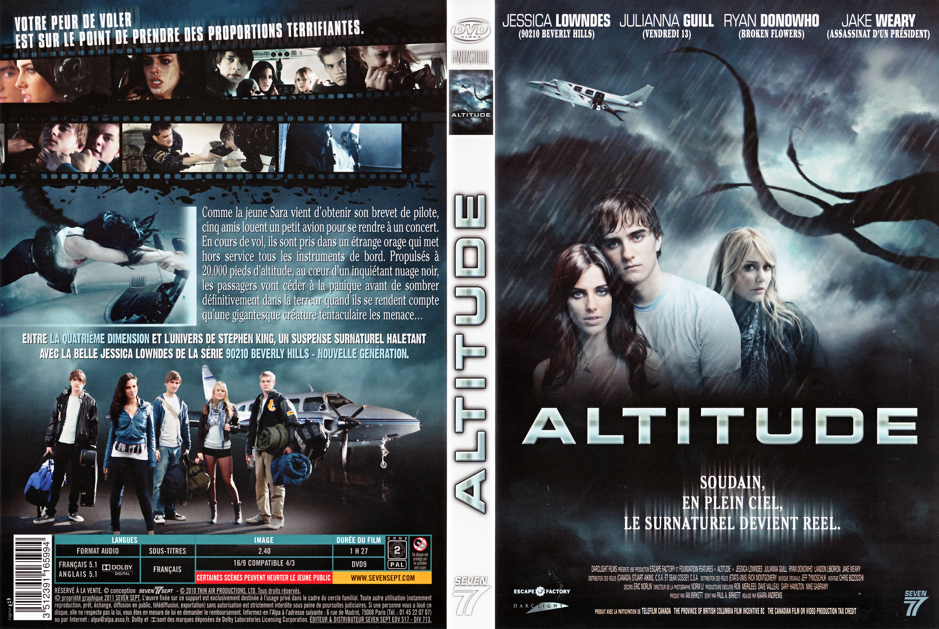 Jaquette DVD Altitude