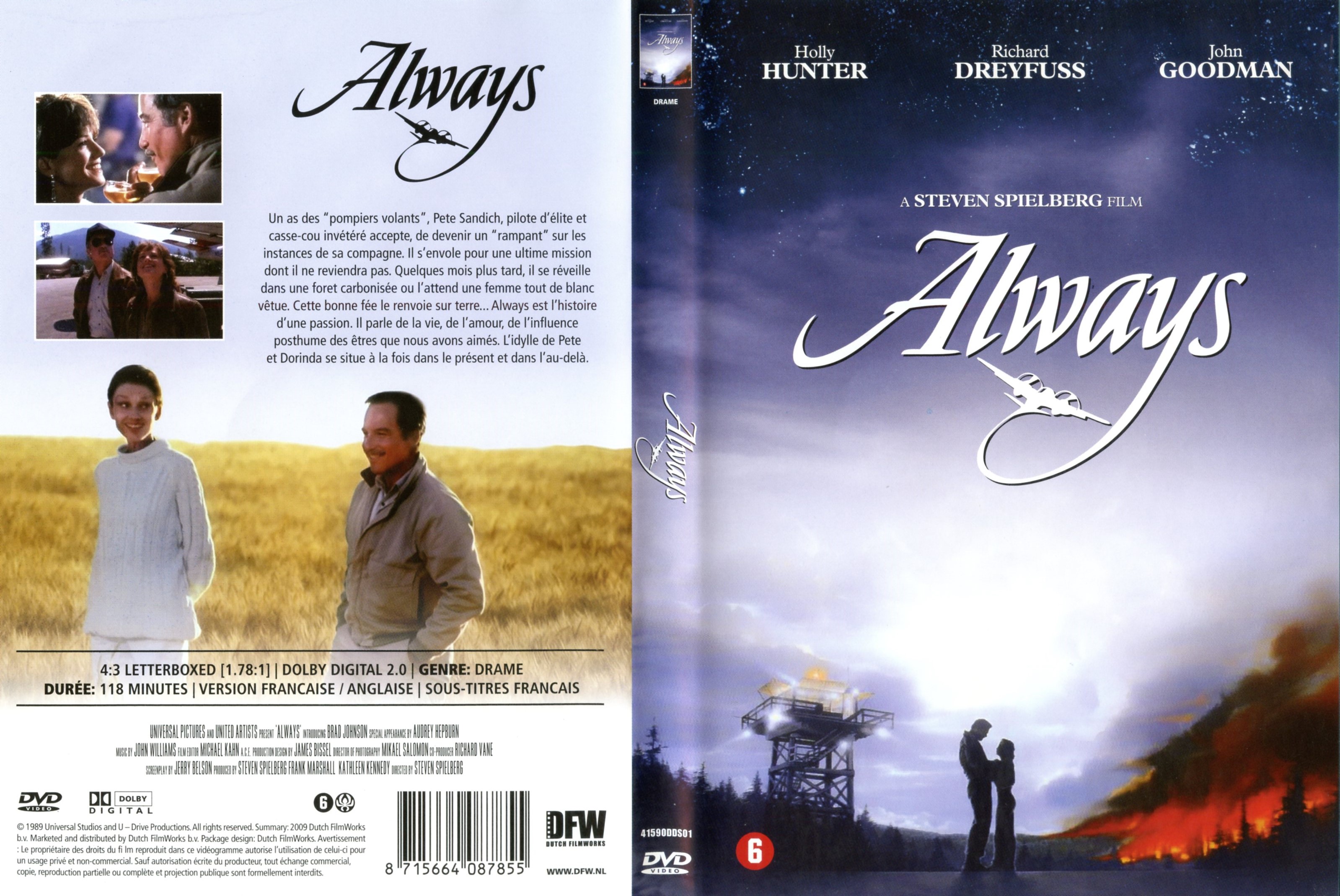 Jaquette DVD Always v4