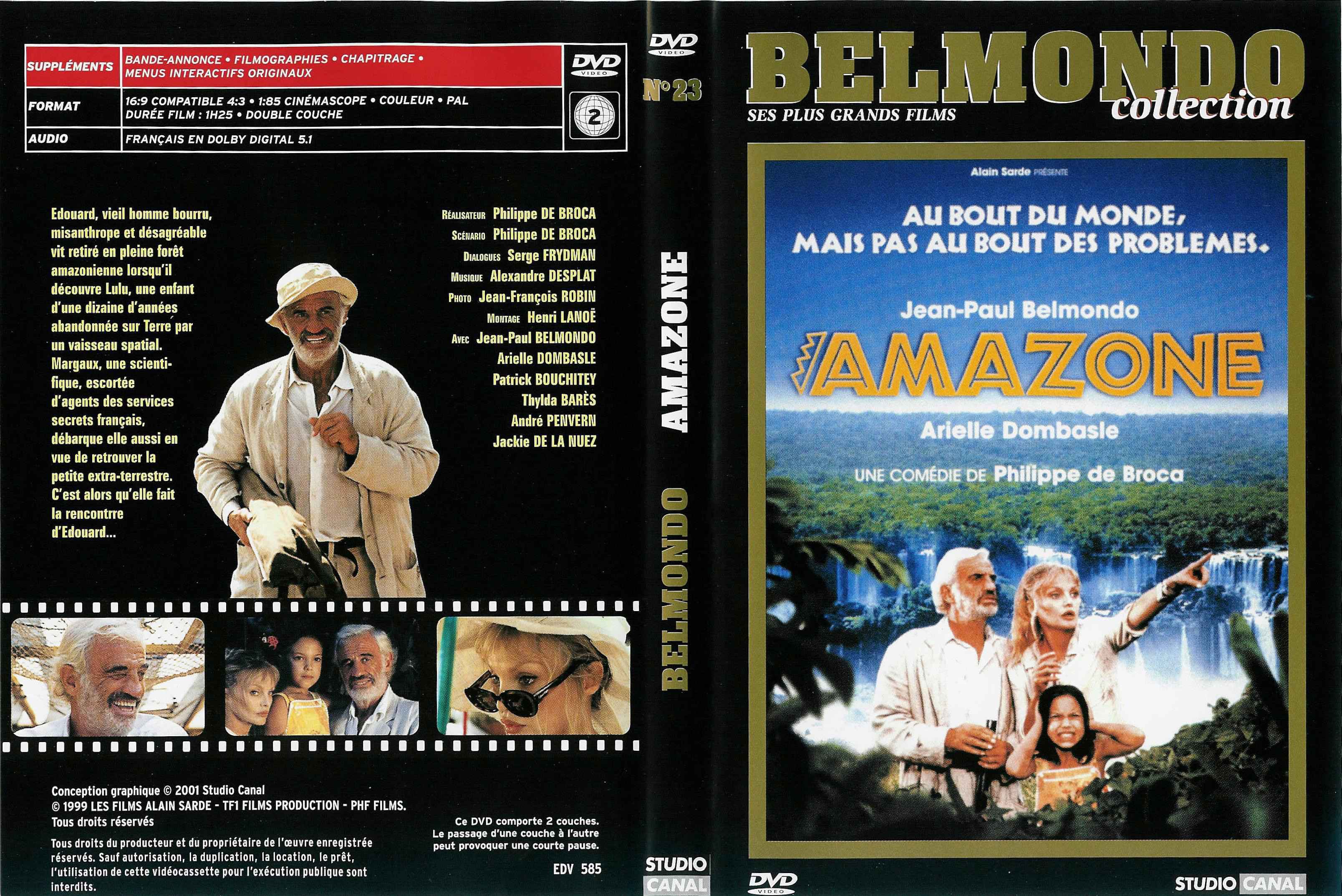 Jaquette DVD Amazone