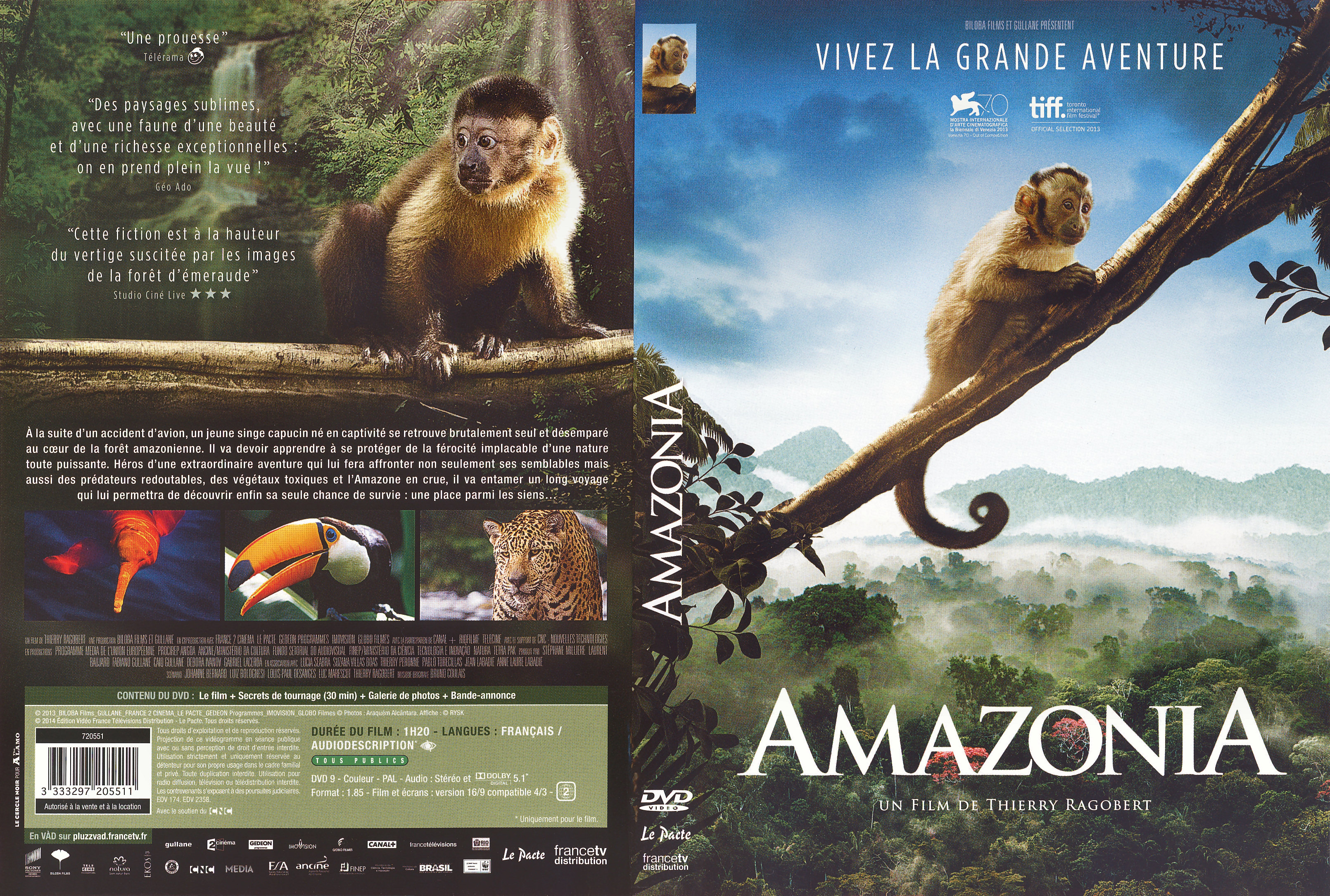 Jaquette DVD Amazonia