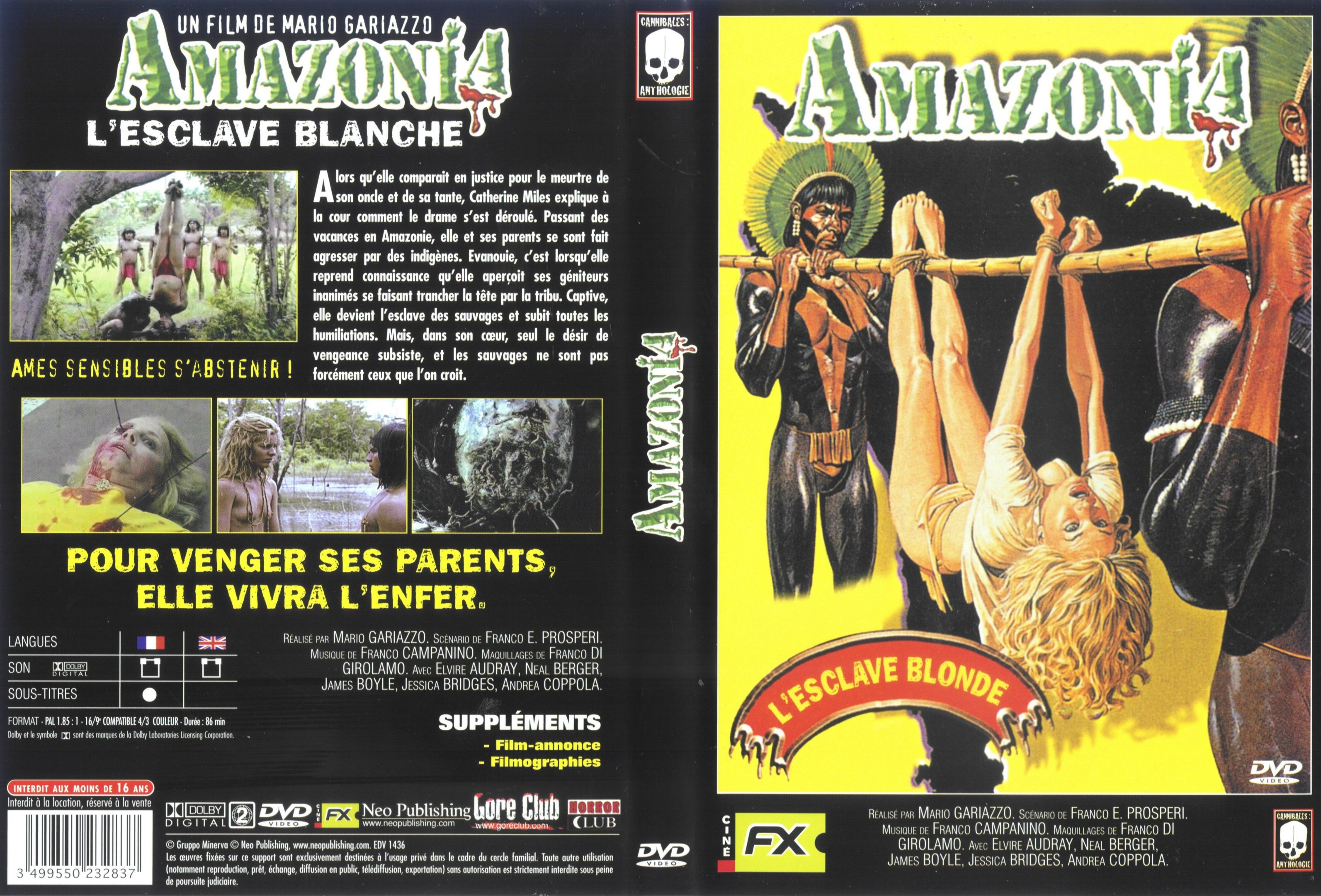 Jaquette DVD Amazonia l