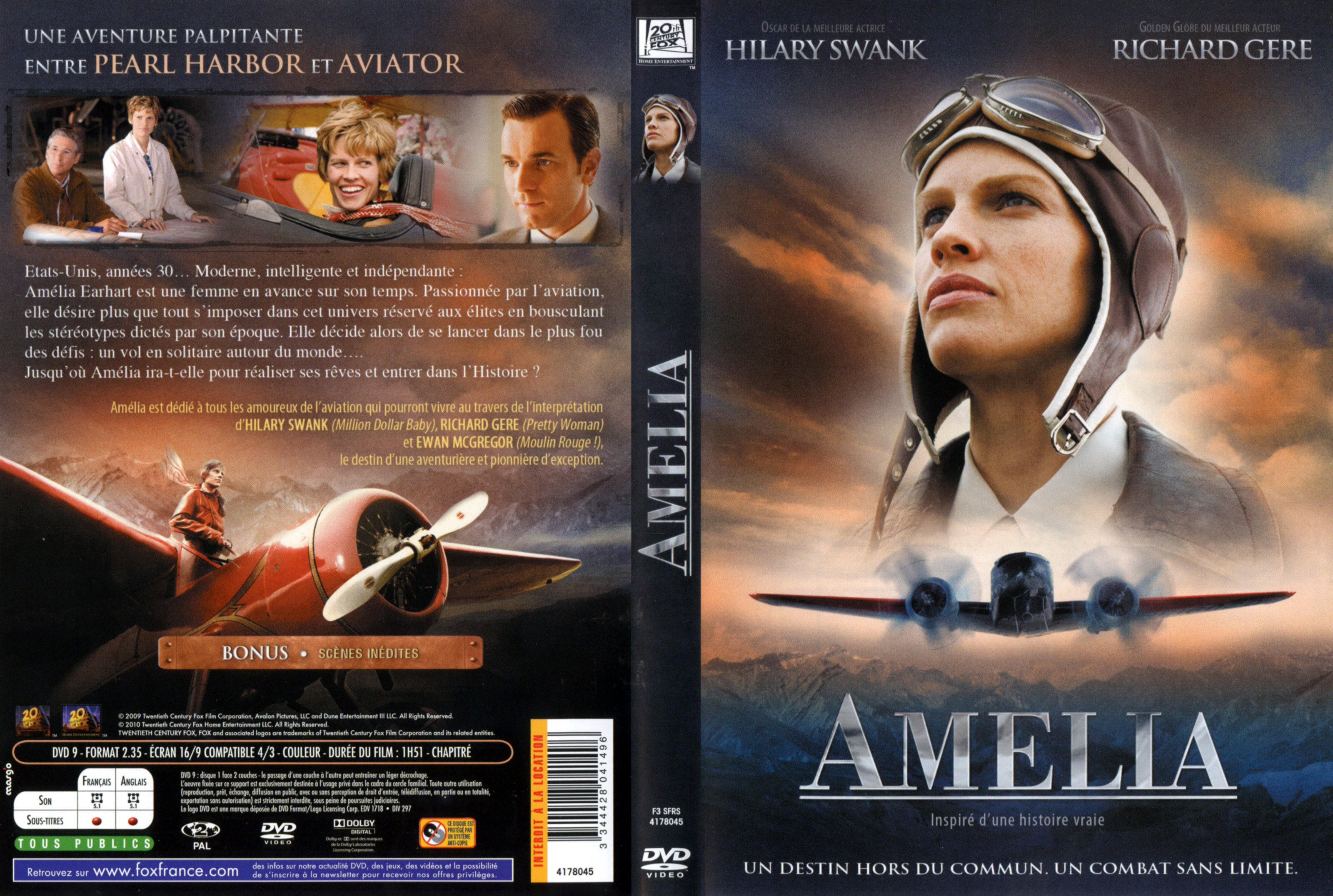Jaquette DVD Amelia