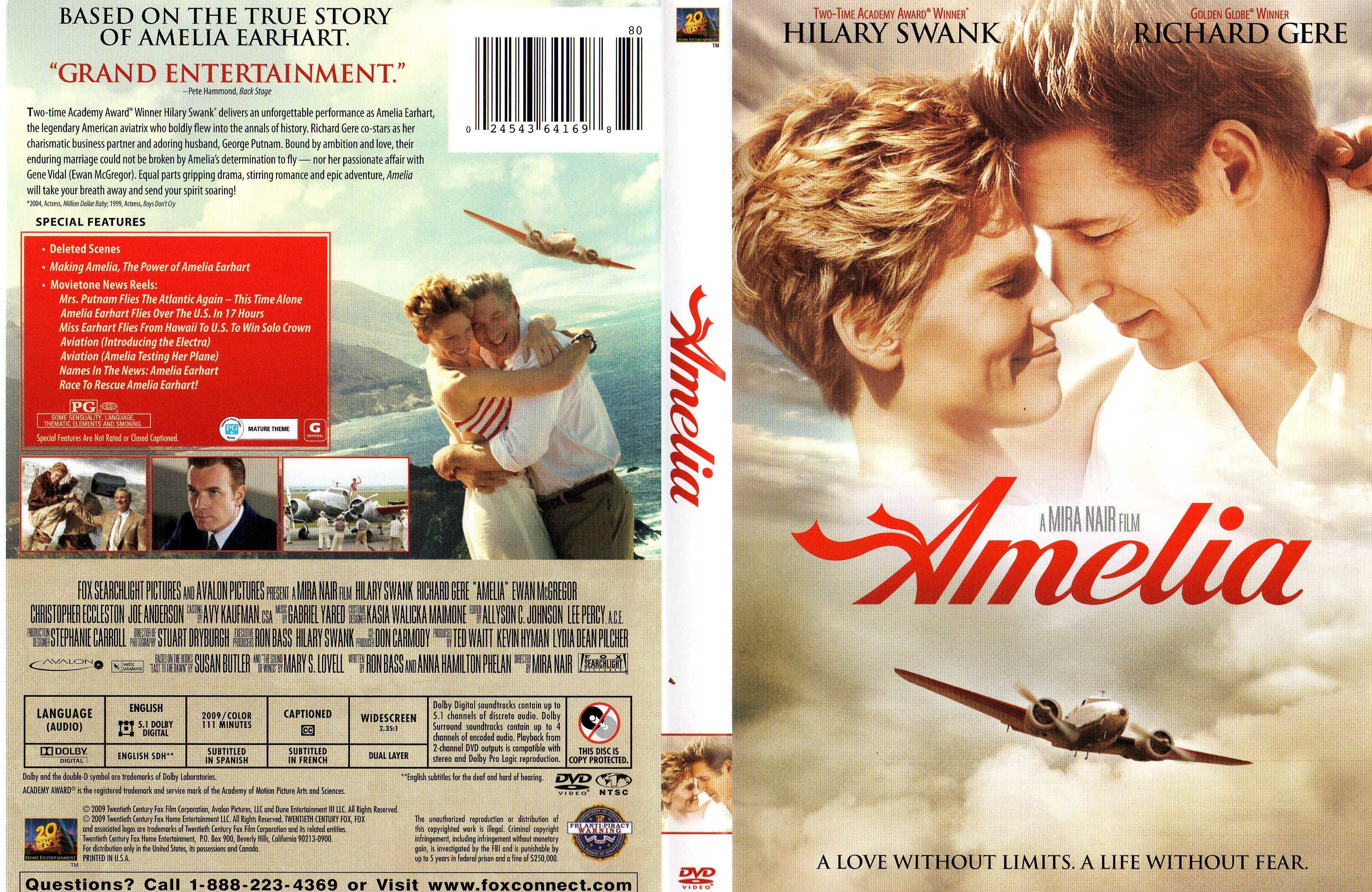 Jaquette DVD Amlia (Canadienne)