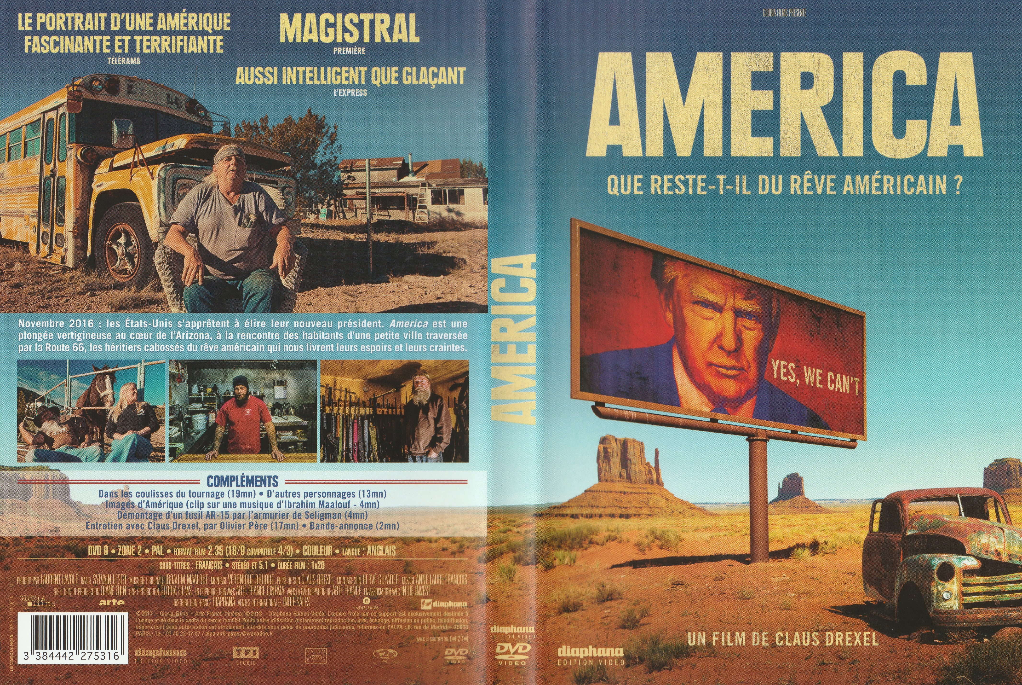 Jaquette DVD America